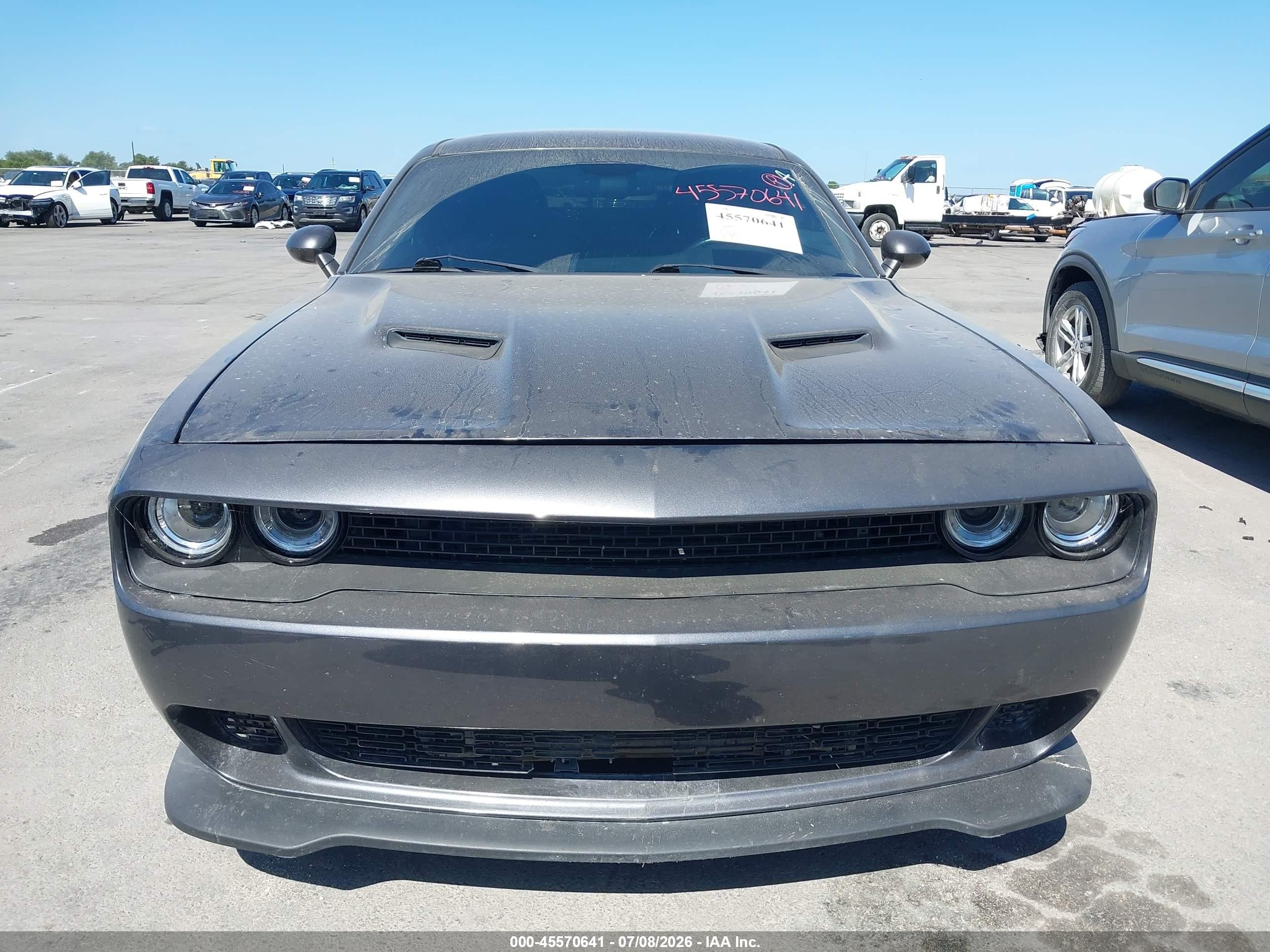 2015 Dodge Challenger R/t Gray vin: 2C3CDZAT0FH728263