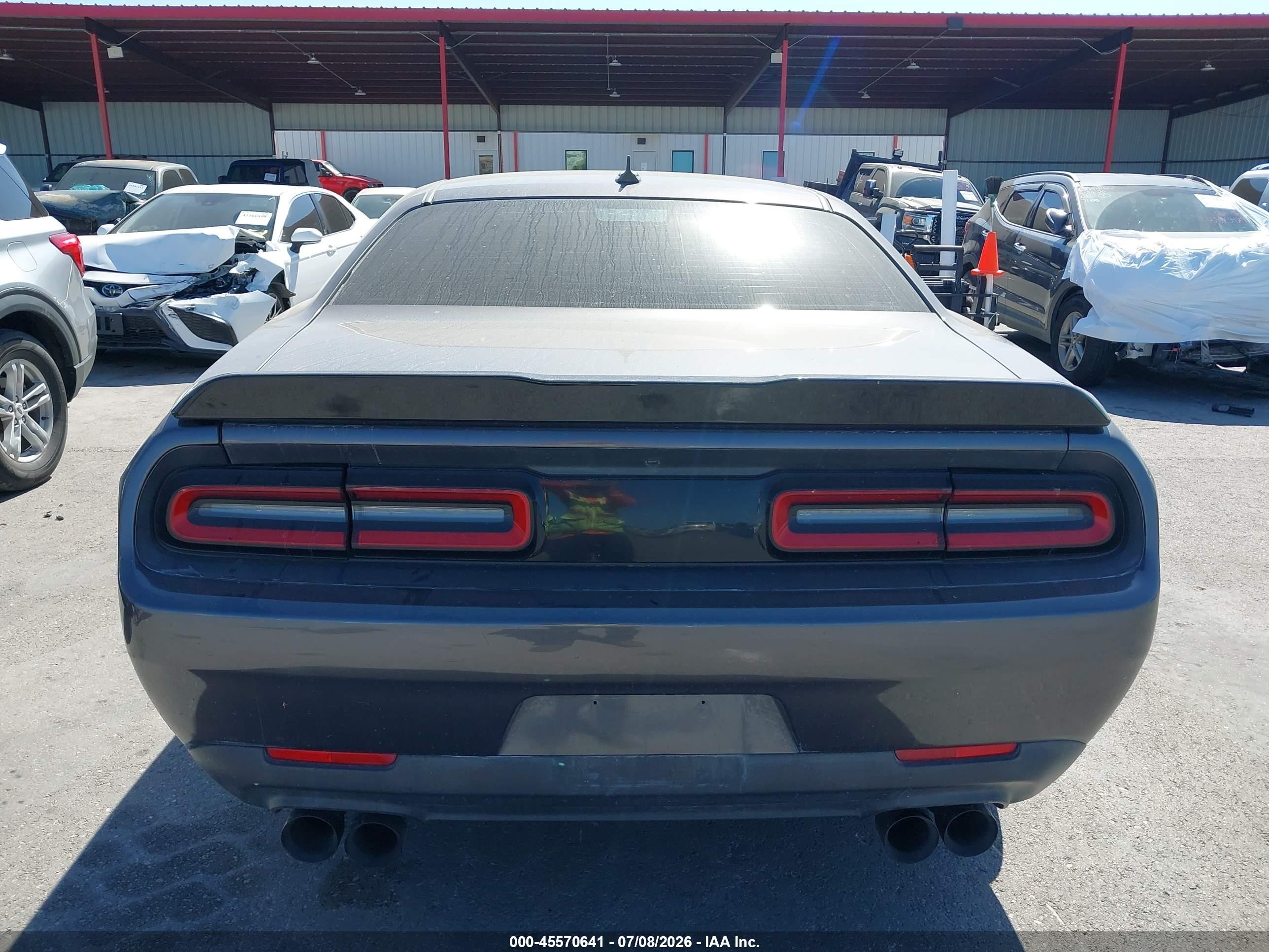 2015 Dodge Challenger R/t Gray vin: 2C3CDZAT0FH728263