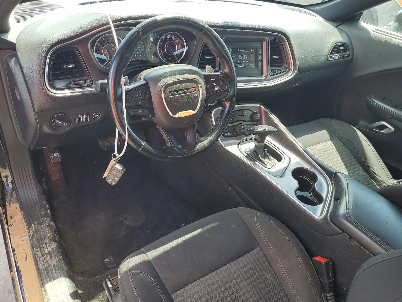 2015 Dodge Challenger Sxt Black vin: 2C3CDZAT0FH794263