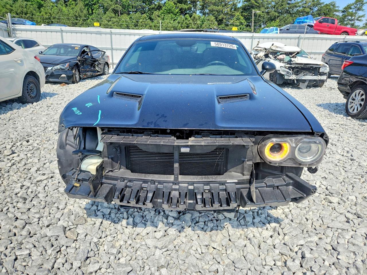 2015 Dodge Challenger Sxt Black vin: 2C3CDZAT1FH710015