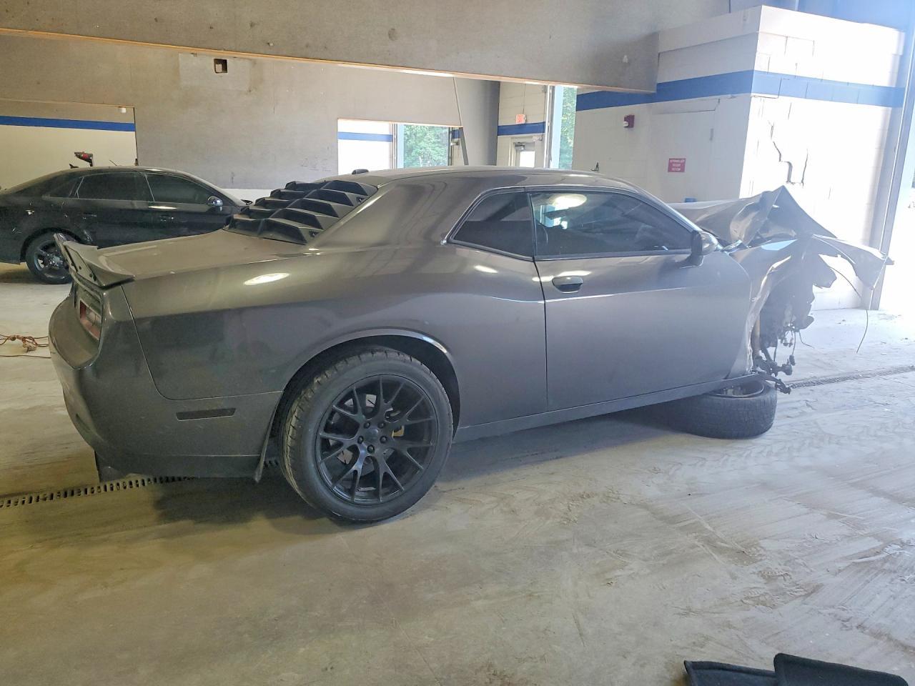 2015 Dodge Challenger Sxt Gray vin: 2C3CDZAT2FH850512