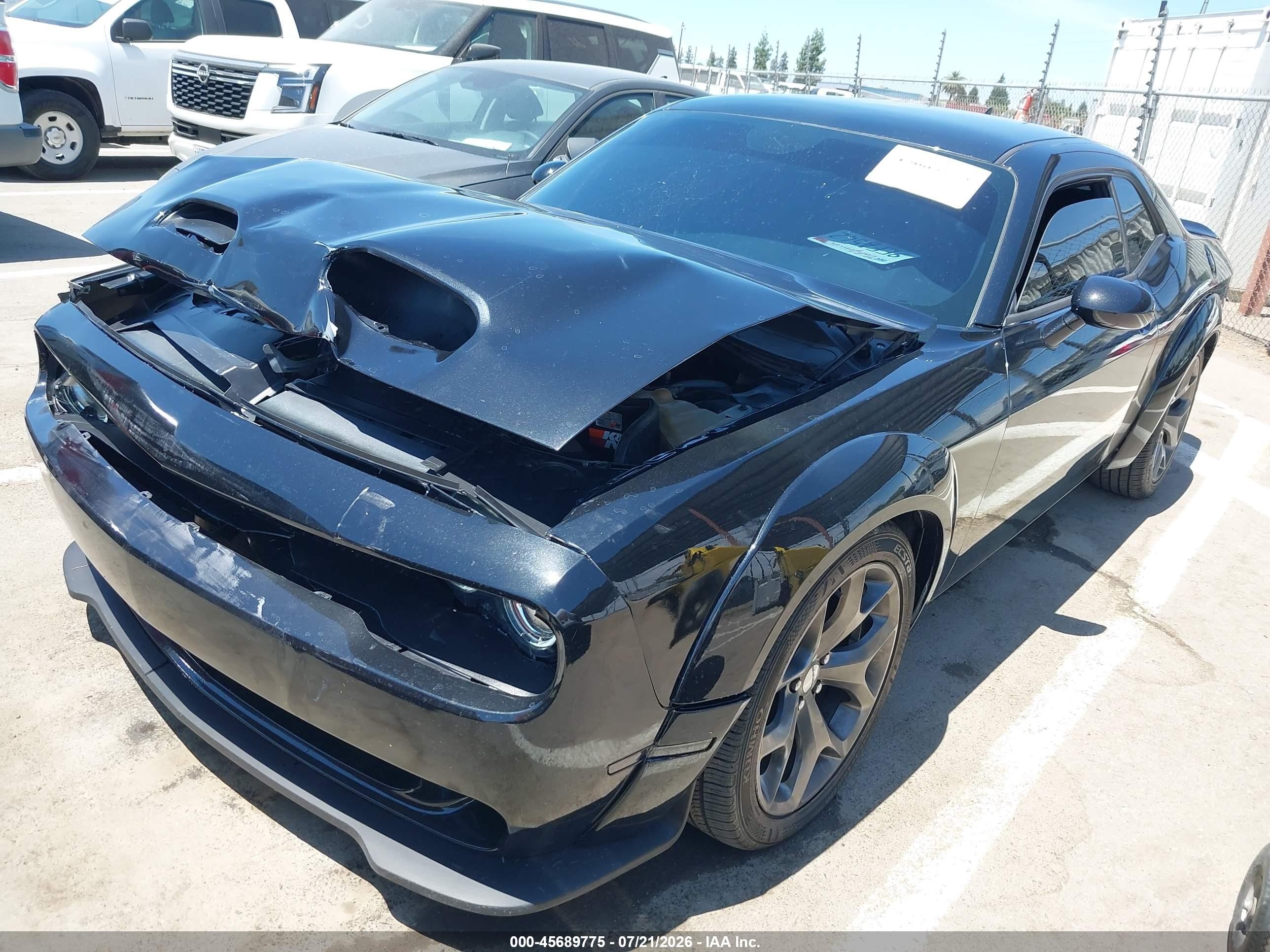 2015 Dodge Challenger R/t Черный vin: 2C3CDZAT3FH717709