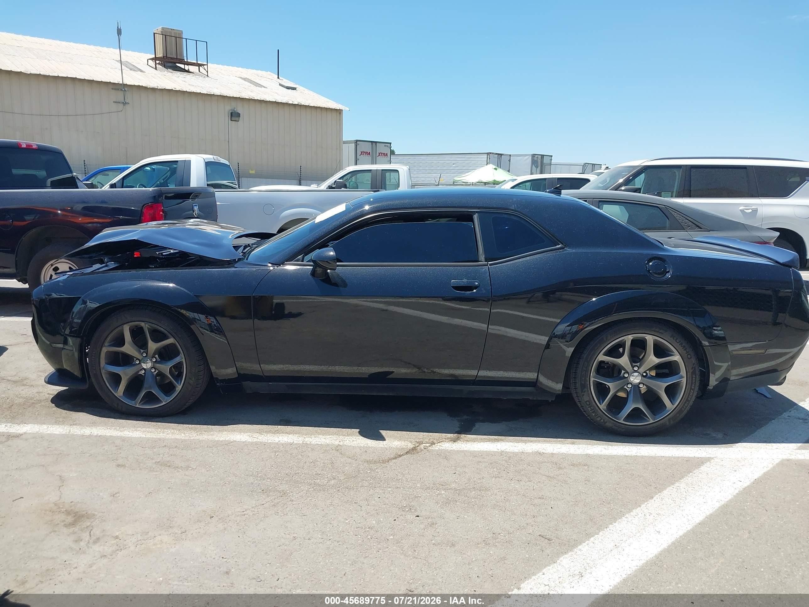 2015 Dodge Challenger R/t Черный vin: 2C3CDZAT3FH717709