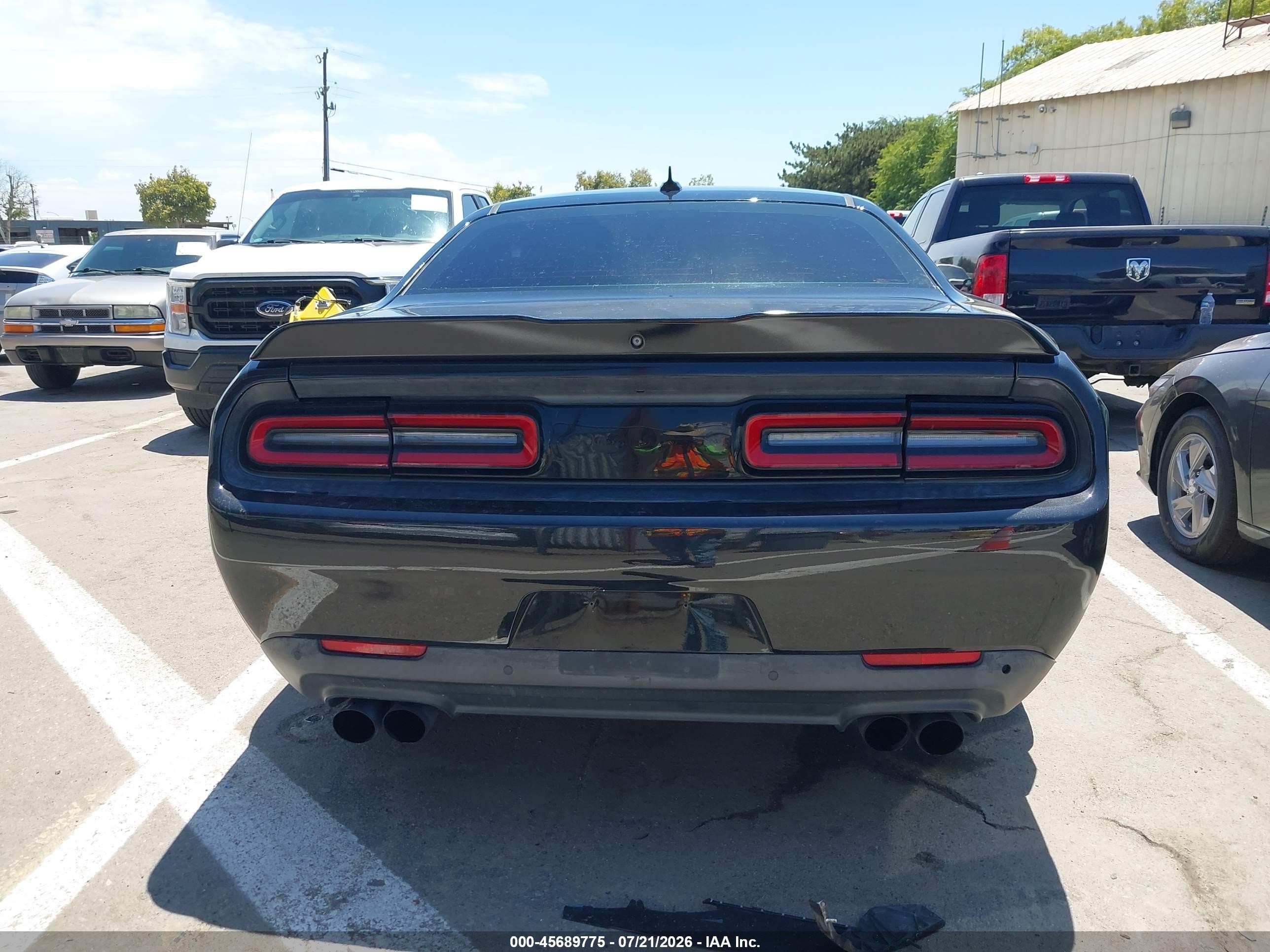 2015 Dodge Challenger R/t Черный vin: 2C3CDZAT3FH717709