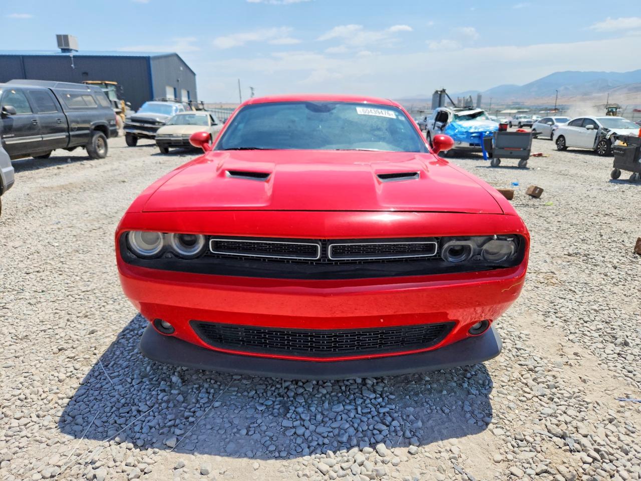 2015 Dodge Challenger Sxt Red vin: 2C3CDZAT3FH822301