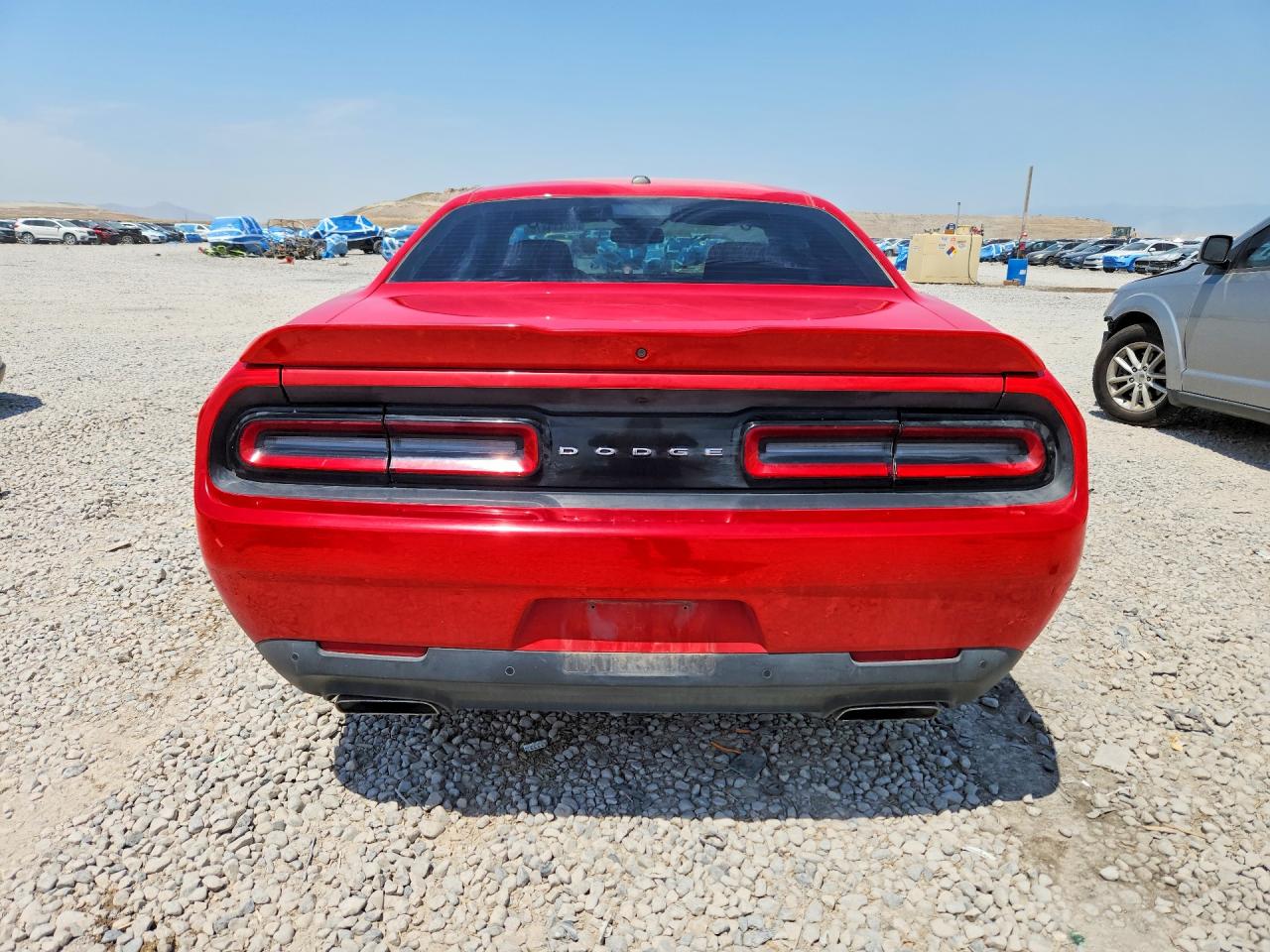 2015 Dodge Challenger Sxt Red vin: 2C3CDZAT3FH822301