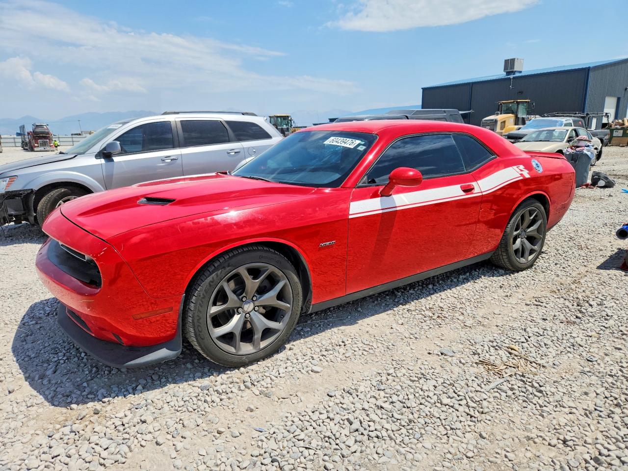 2015 Dodge Challenger Sxt Red vin: 2C3CDZAT3FH822301