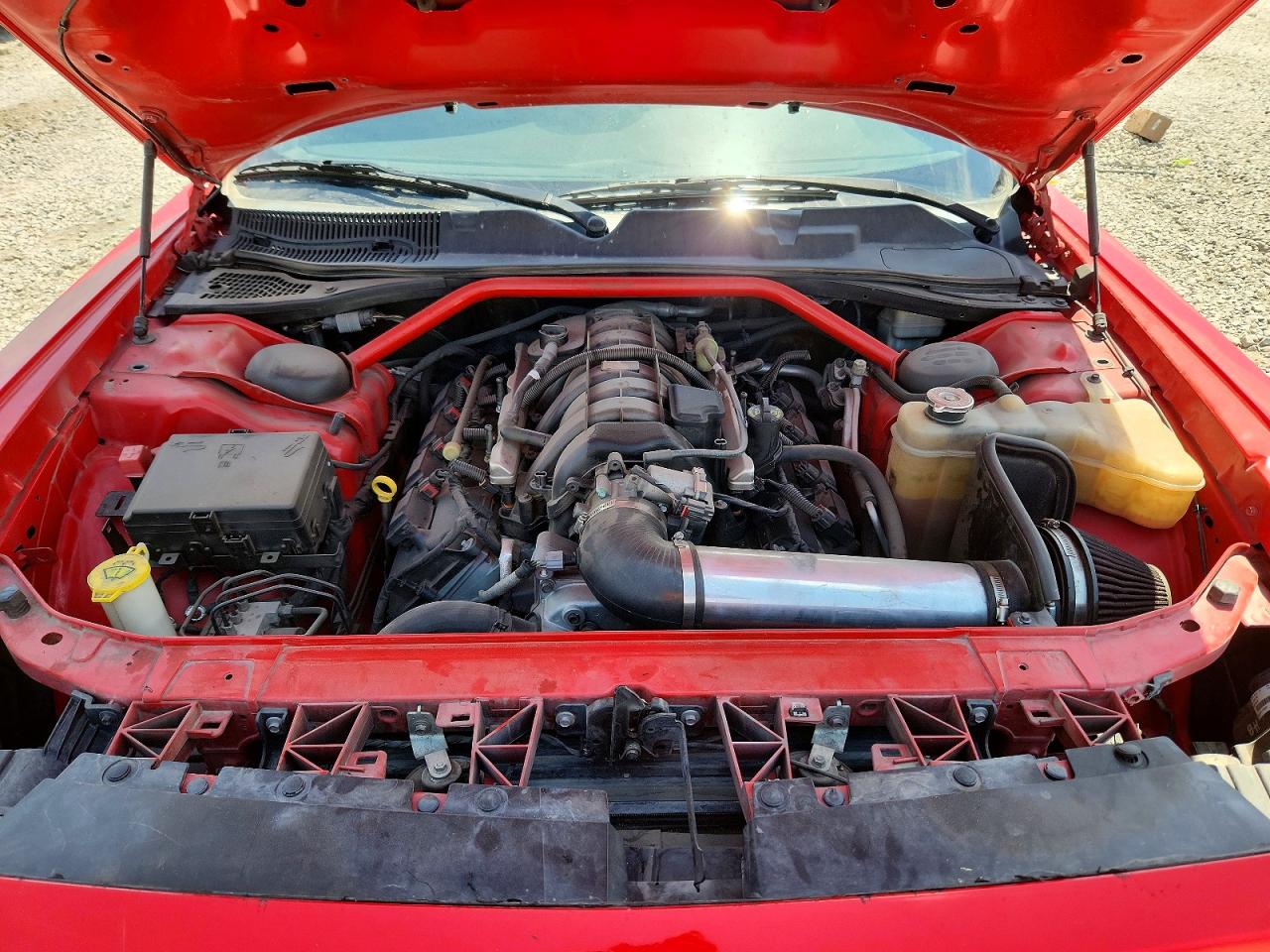2015 Dodge Challenger Sxt Red vin: 2C3CDZAT3FH822301