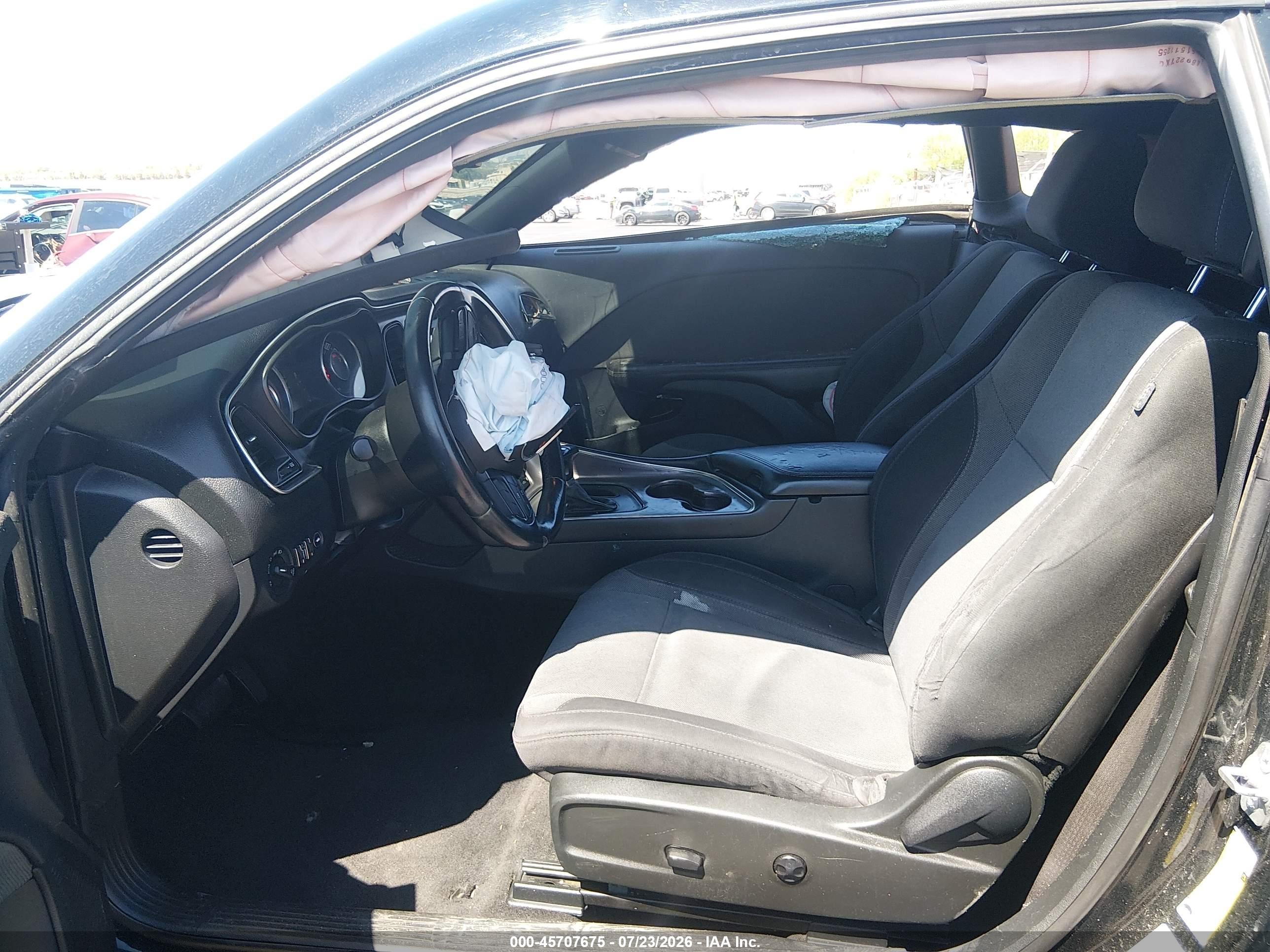 2015 Dodge Challenger R/t Black vin: 2C3CDZAT3FH861440