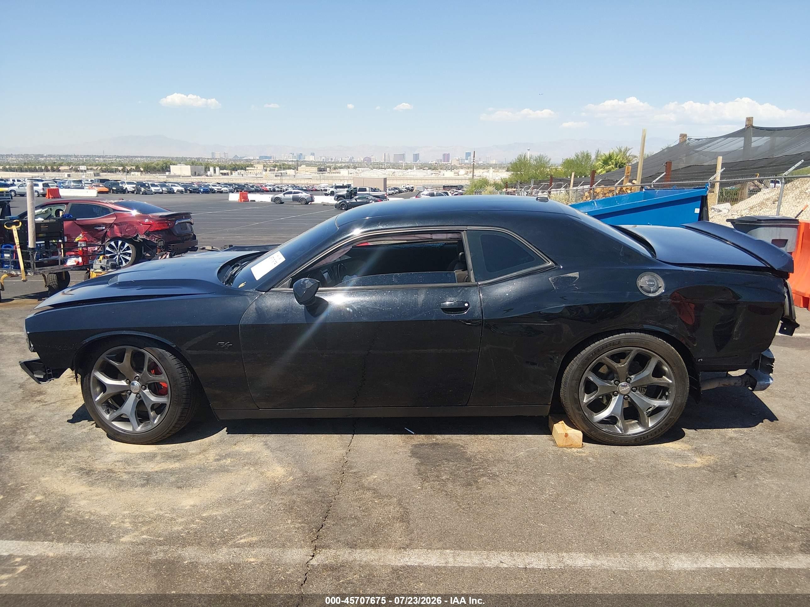 2015 Dodge Challenger R/t Black vin: 2C3CDZAT3FH861440
