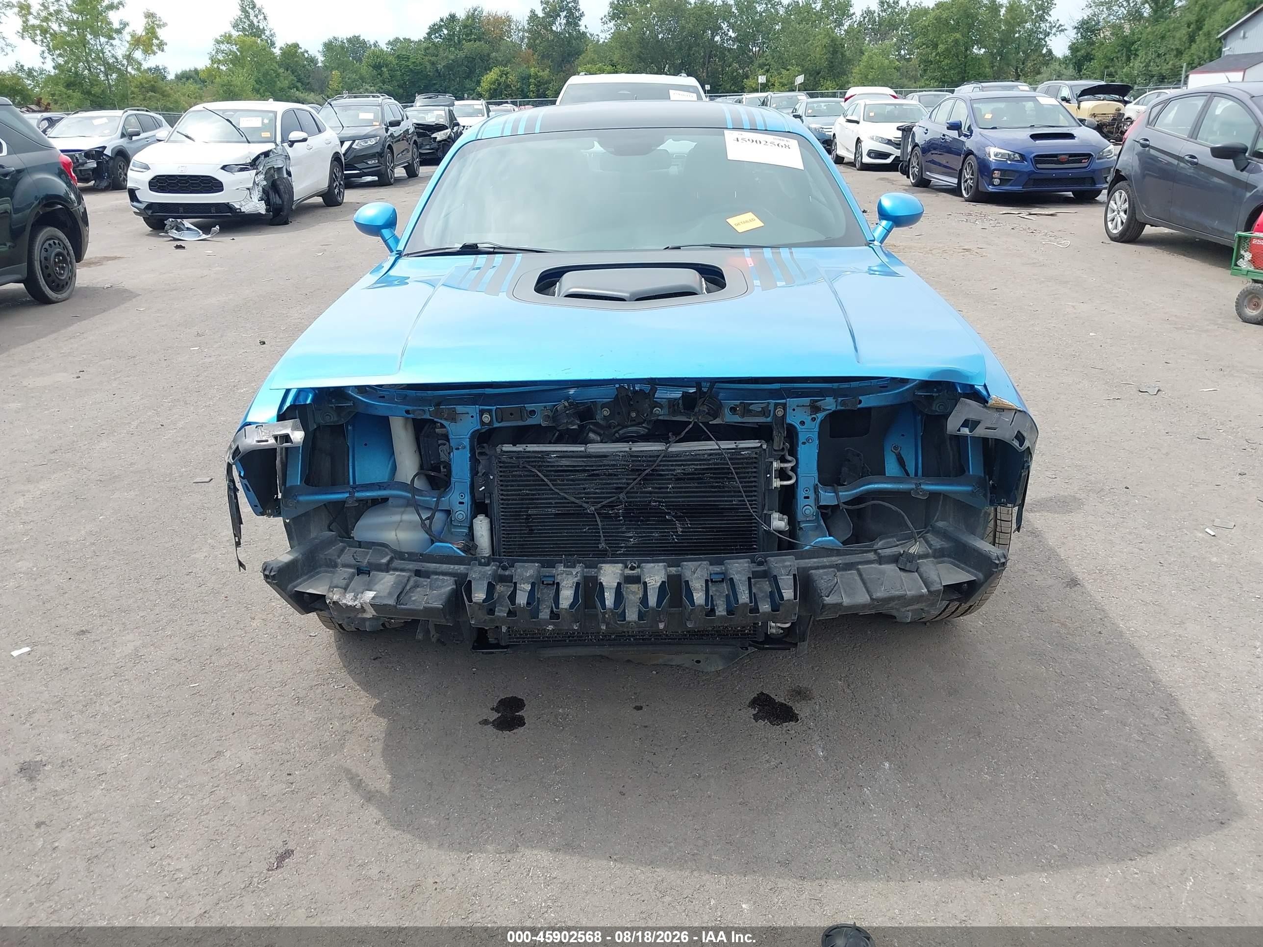 2015 Dodge Challenger R/t Shaker Blue vin: 2C3CDZAT4FH782973