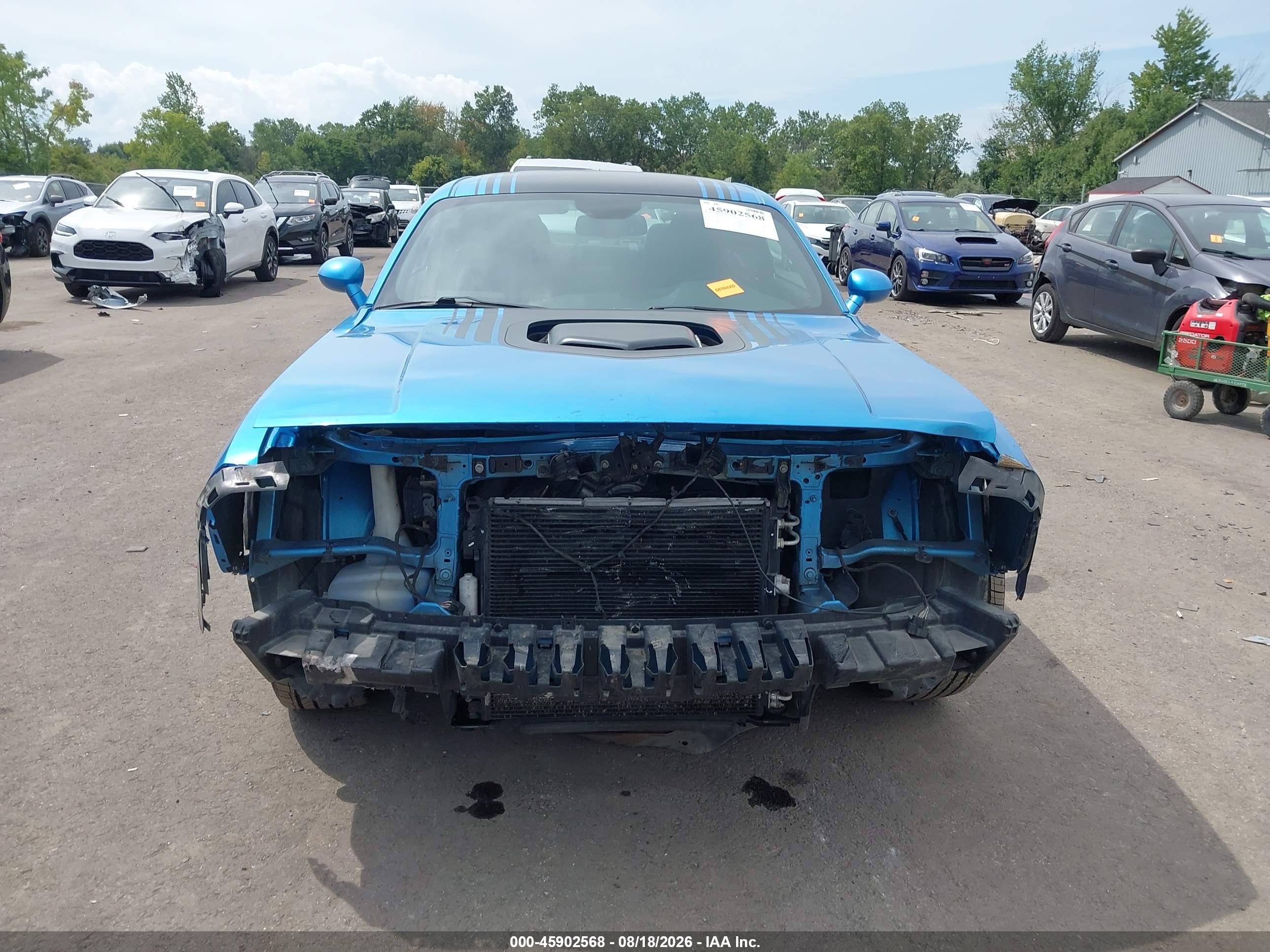 2015 Dodge Challenger R/t Shaker Blue vin: 2C3CDZAT4FH782973