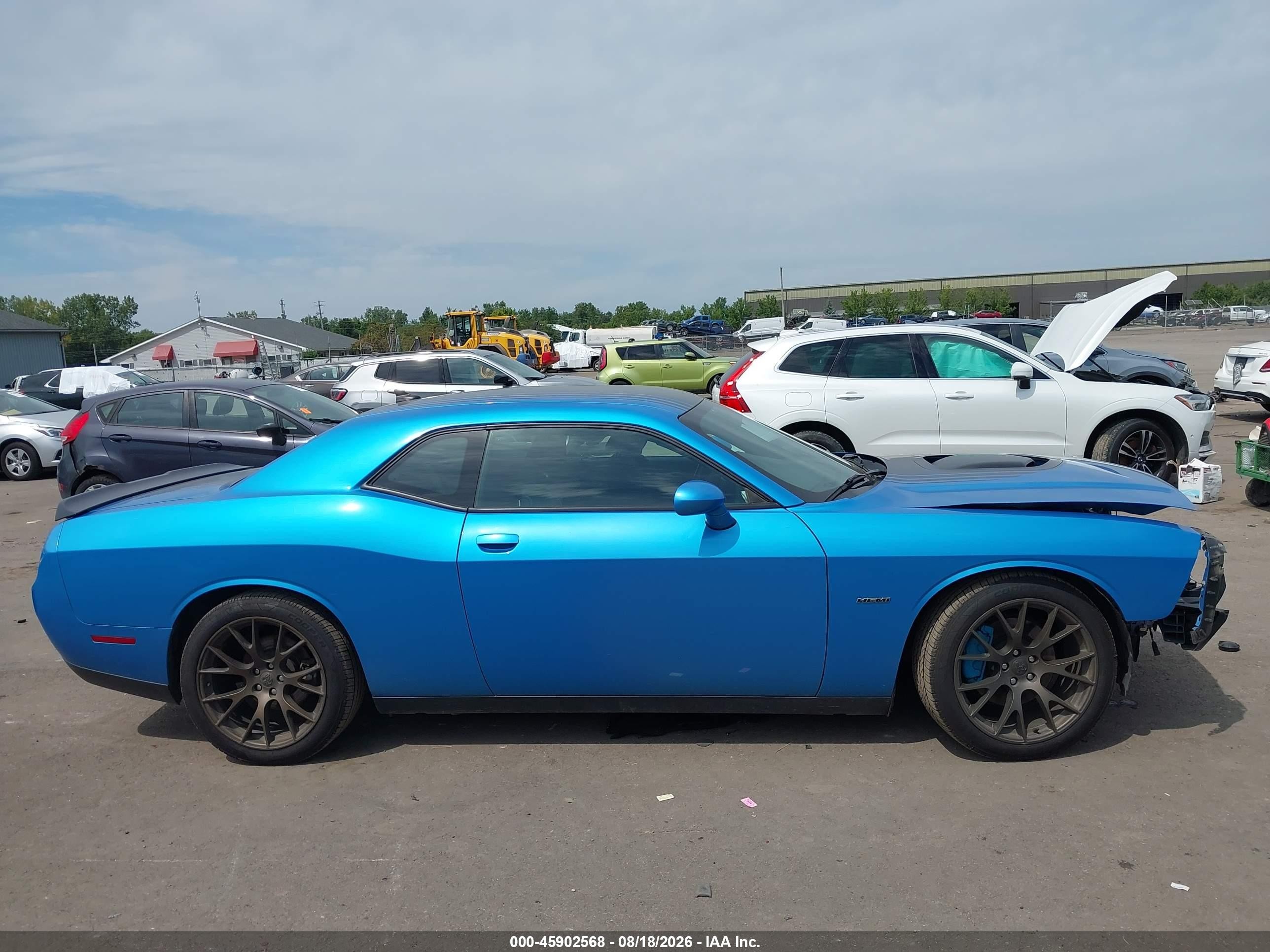 2015 Dodge Challenger R/t Shaker Blue vin: 2C3CDZAT4FH782973