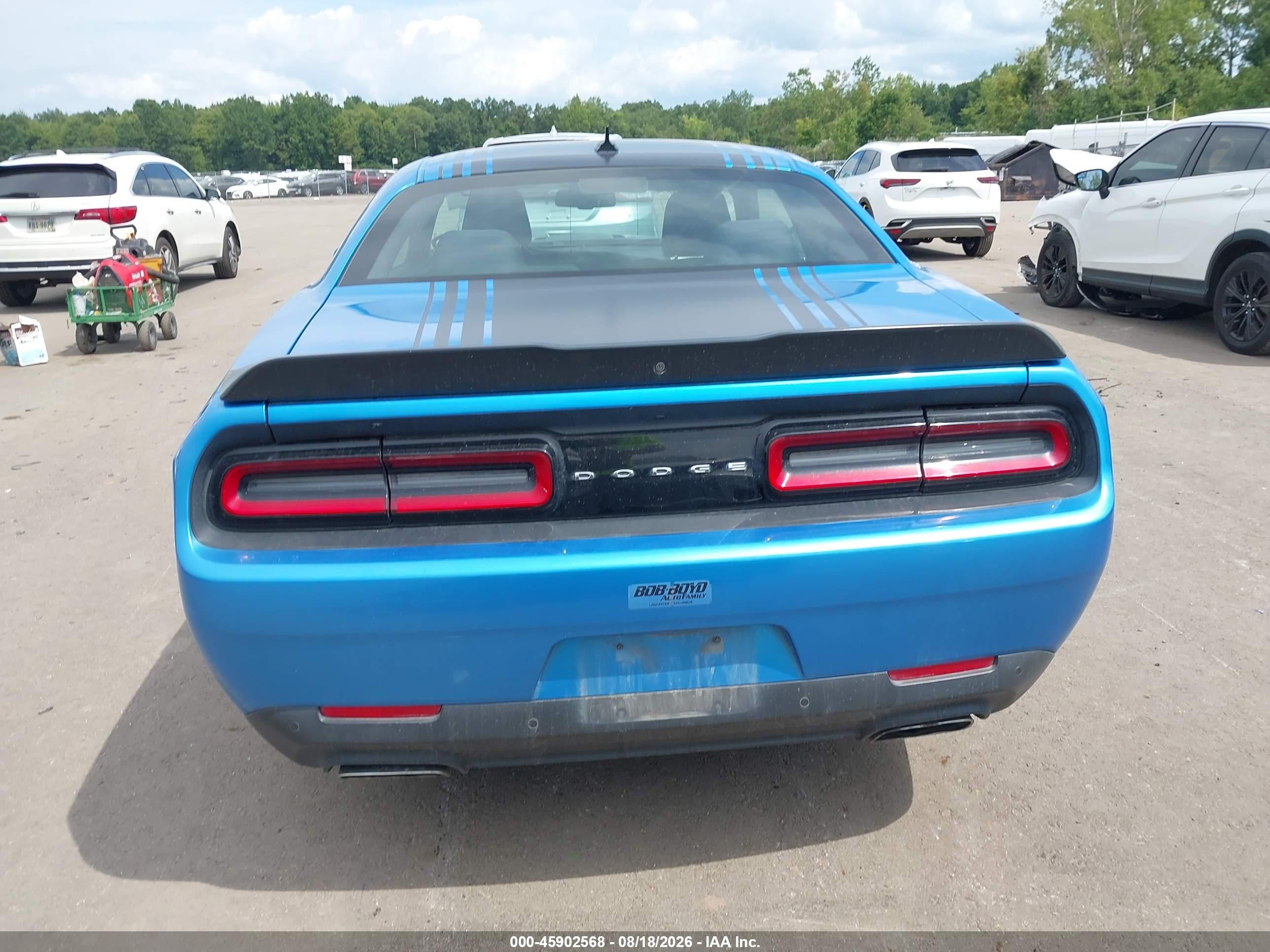 2015 Dodge Challenger R/t Shaker Blue vin: 2C3CDZAT4FH782973
