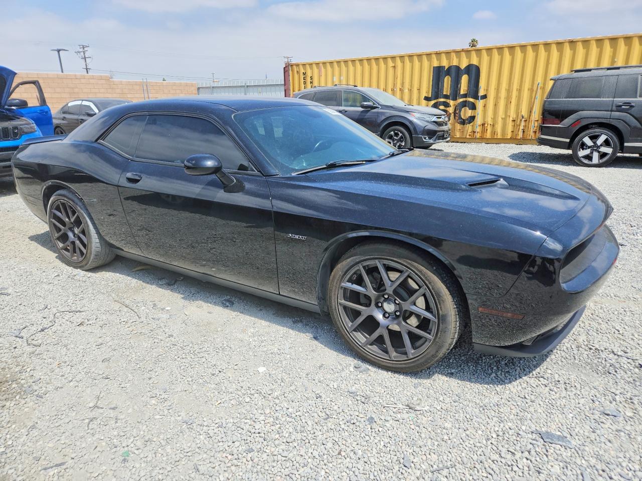 2015 Dodge Challenger Sxt Black vin: 2C3CDZAT4FH833193