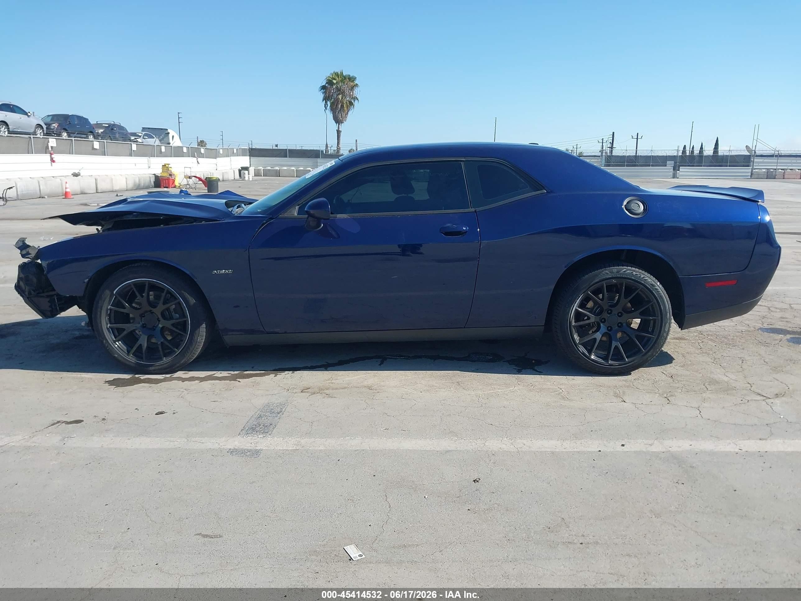 2015 Dodge Challenger R/t Blue vin: 2C3CDZAT5FH761369
