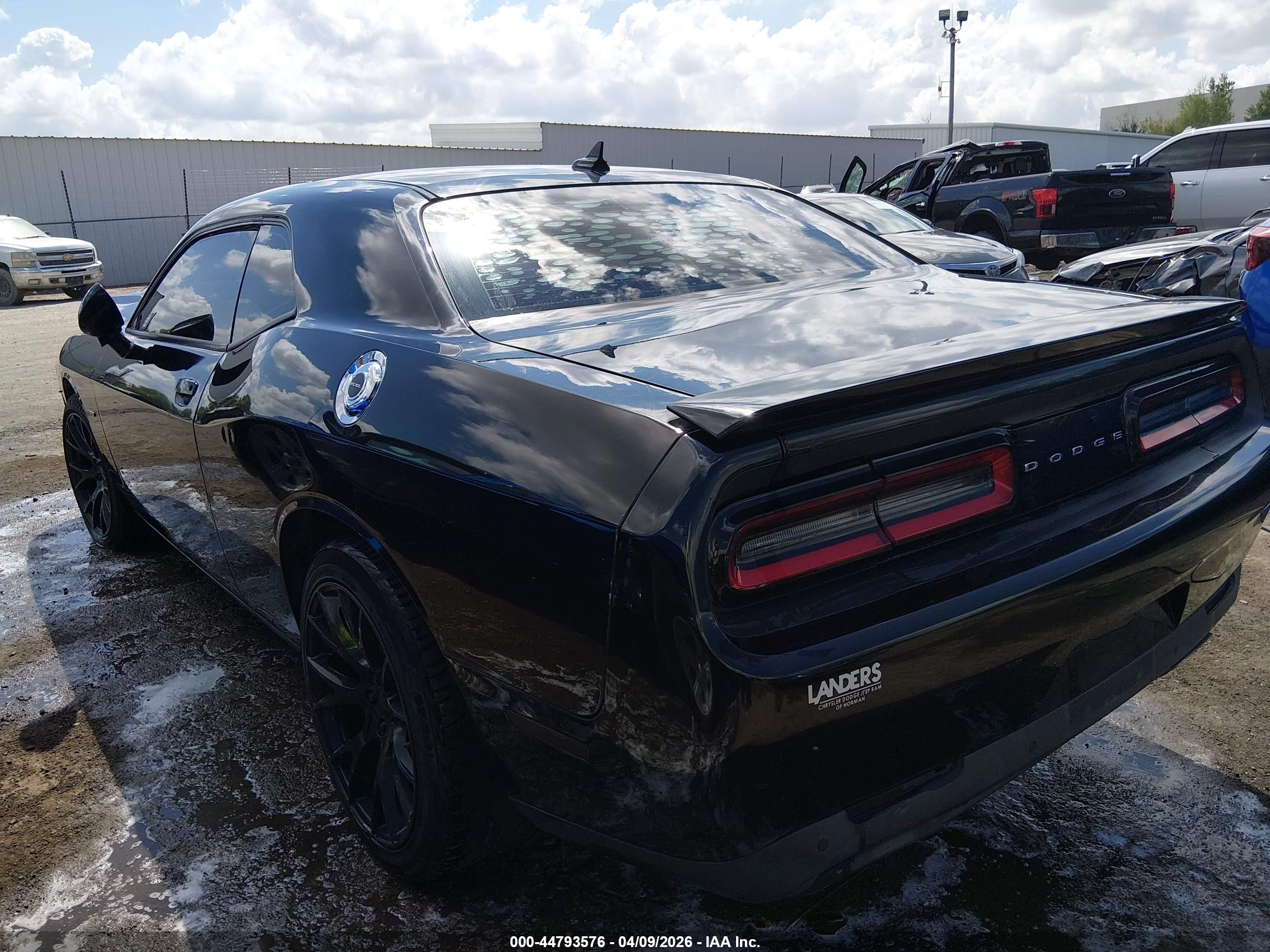 2015 Dodge Challenger R/t Black vin: 2C3CDZAT6FH715176