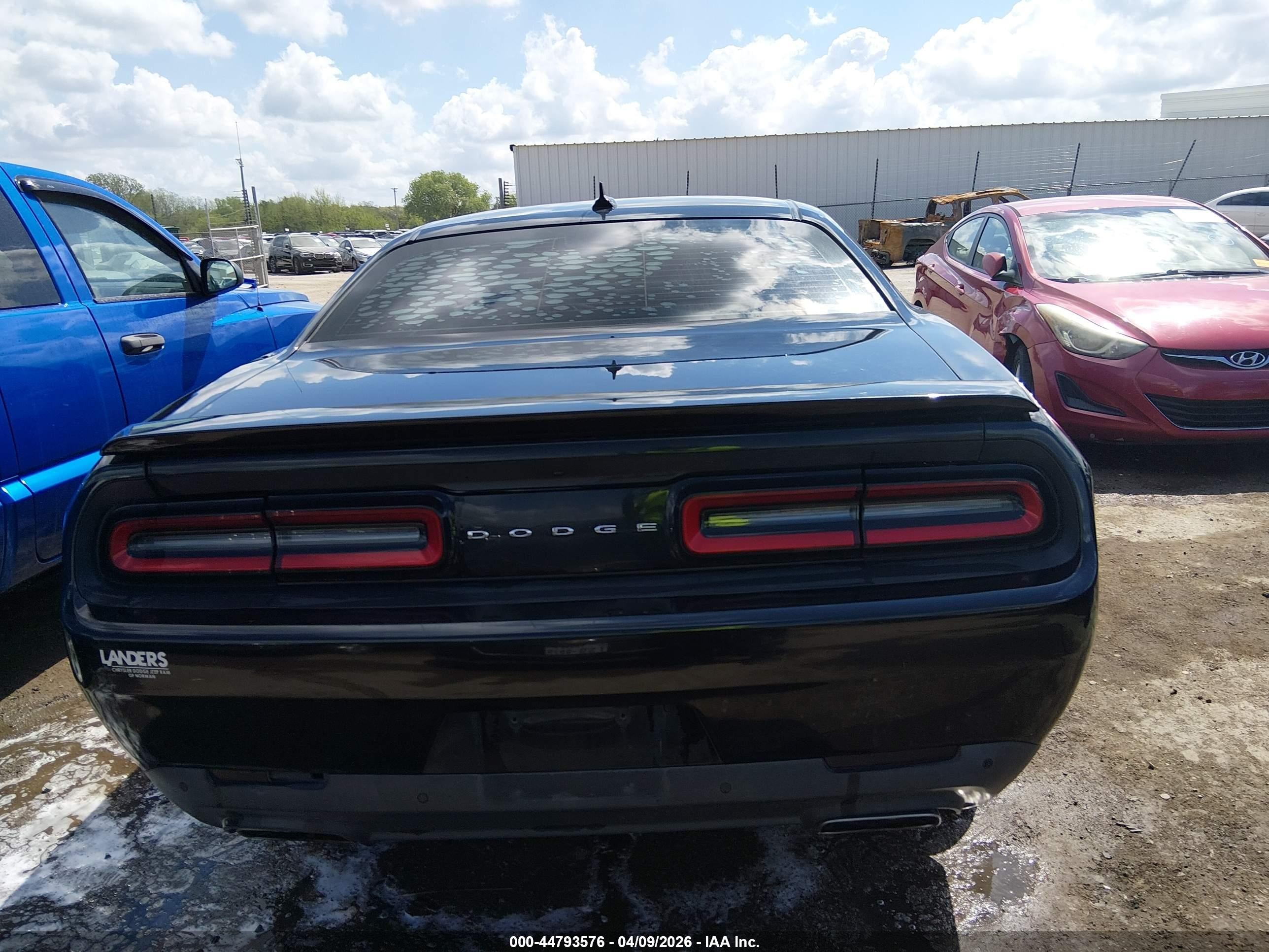 2015 Dodge Challenger R/t Black vin: 2C3CDZAT6FH715176