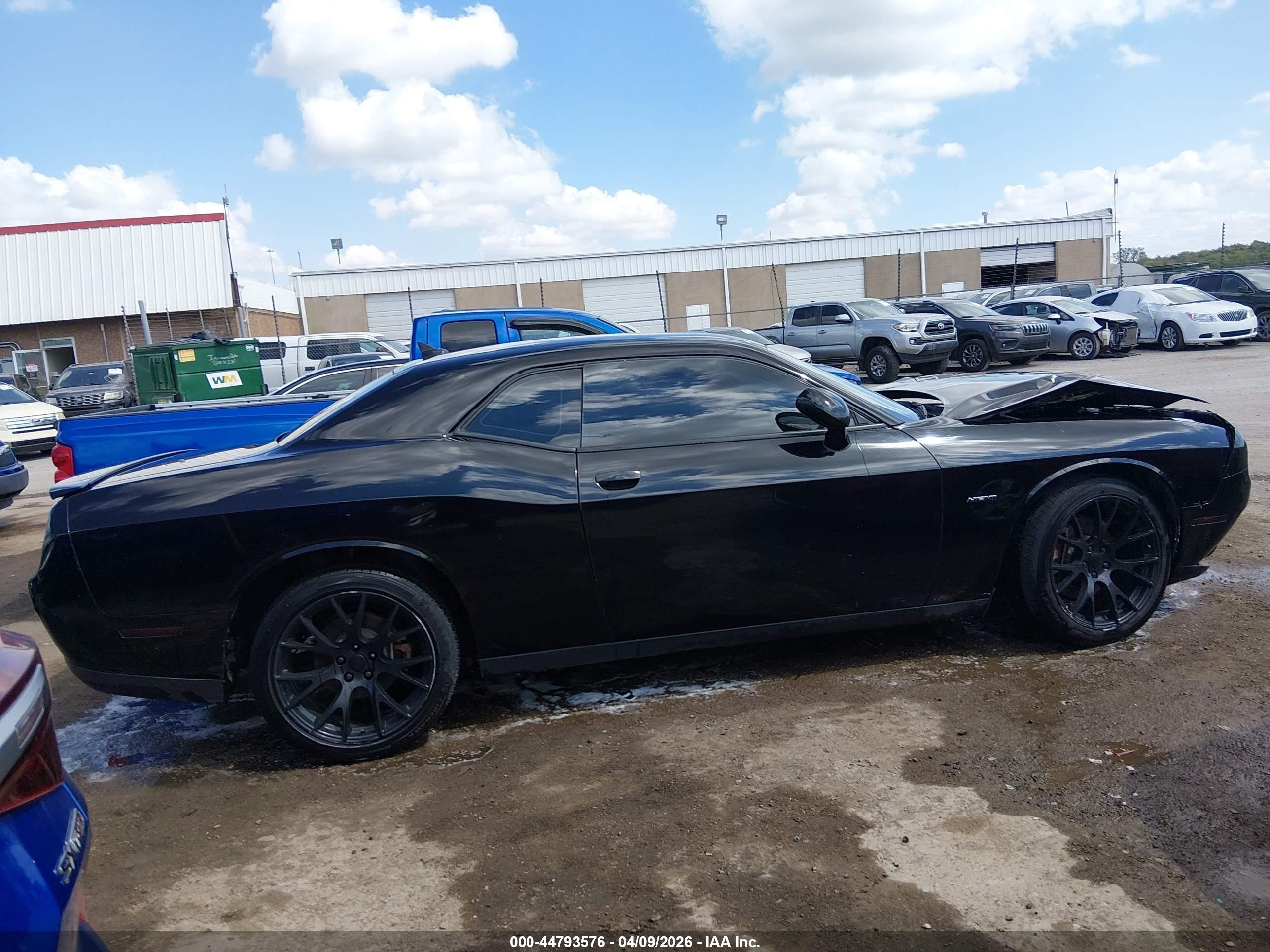 2015 Dodge Challenger R/t Black vin: 2C3CDZAT6FH715176