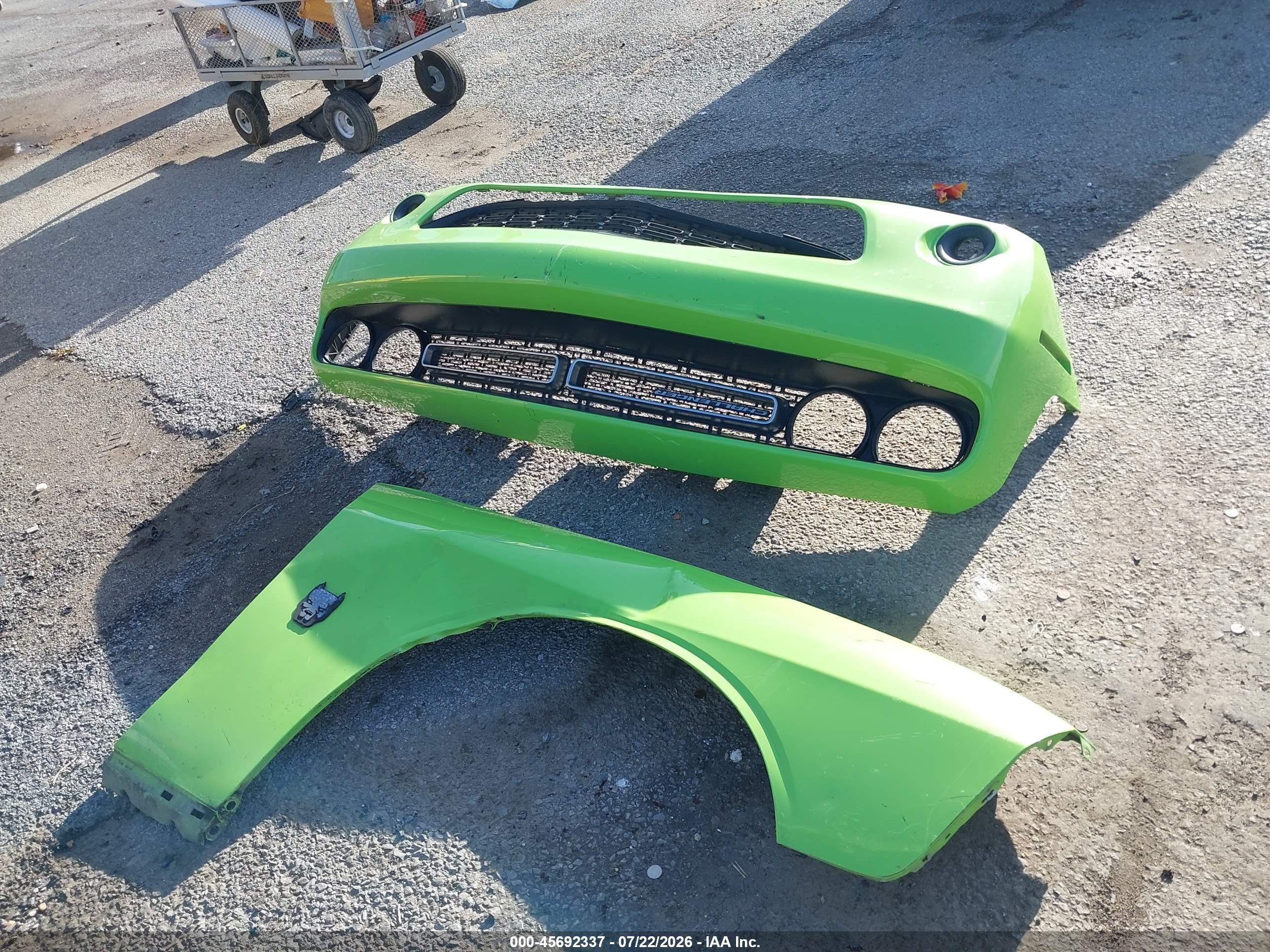 2015 Dodge Challenger R/t Green vin: 2C3CDZAT8FH712084