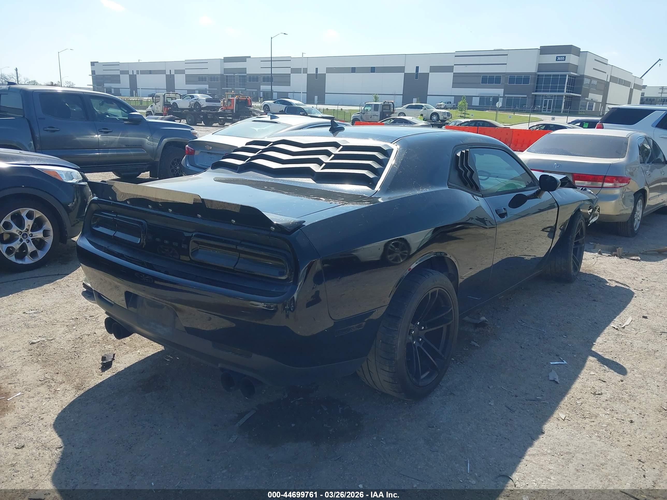 2015 Dodge Challenger R/t Black vin: 2C3CDZAT8FH758871
