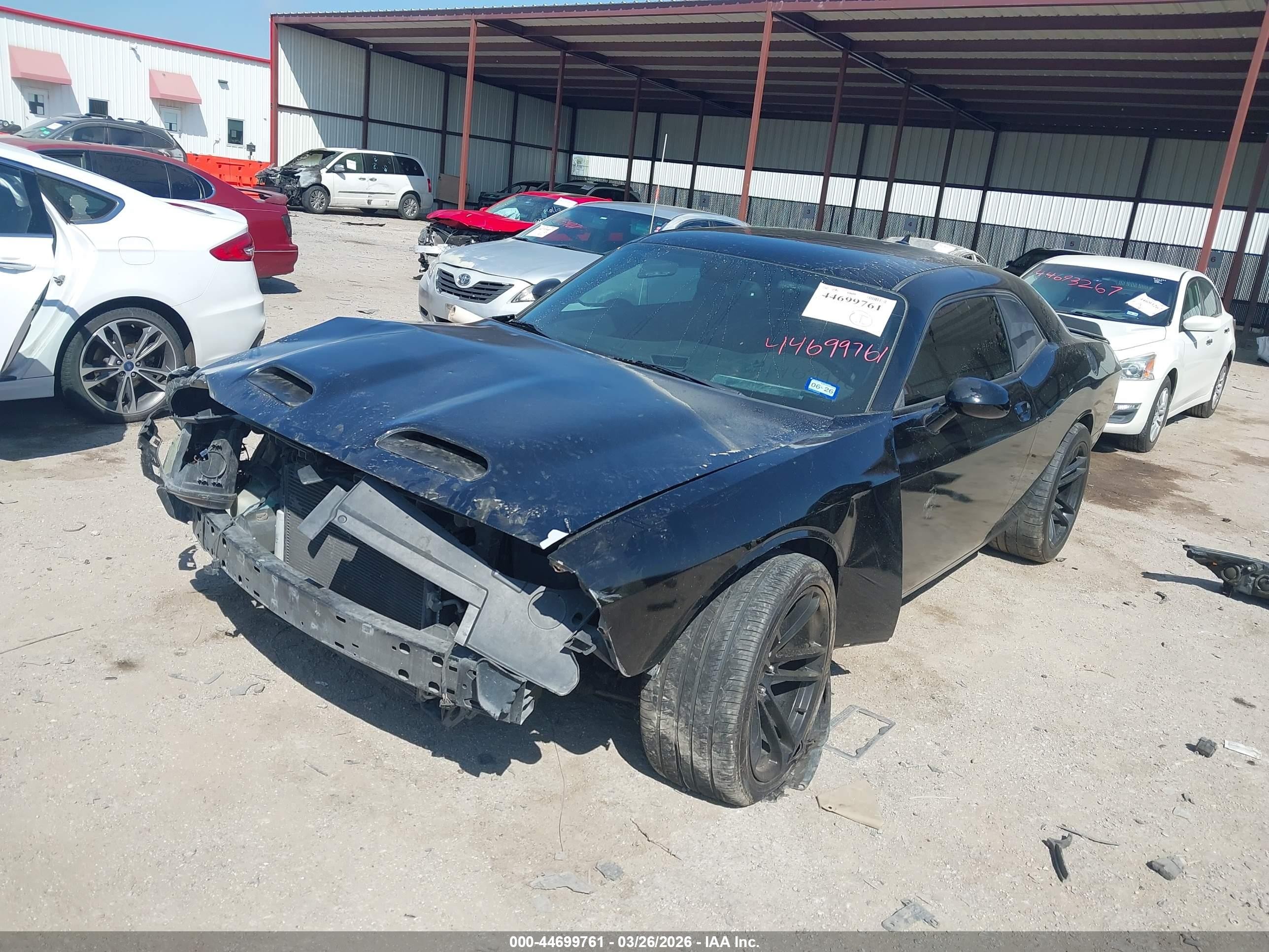 2015 Dodge Challenger R/t Black vin: 2C3CDZAT8FH758871