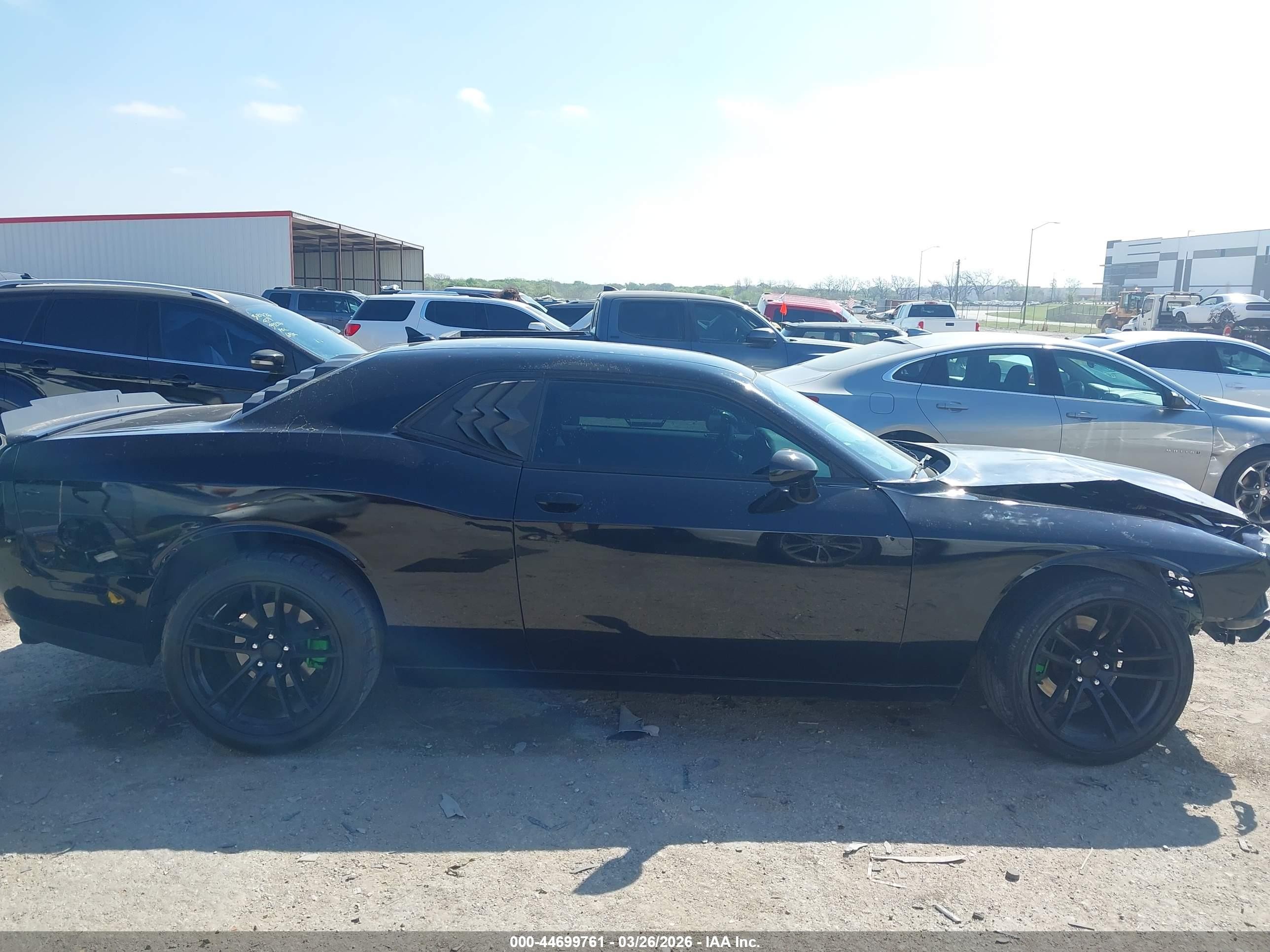2015 Dodge Challenger R/t Black vin: 2C3CDZAT8FH758871