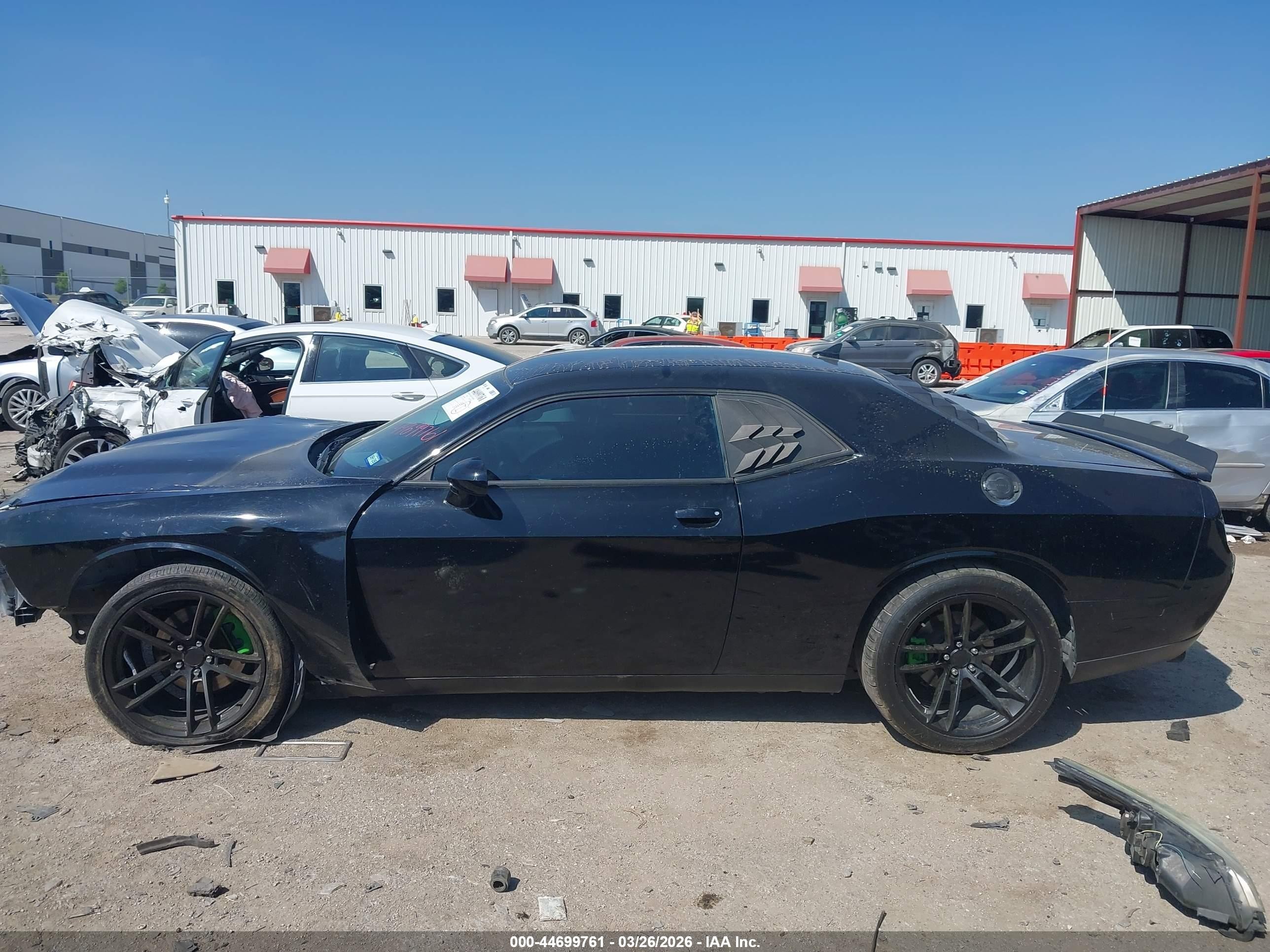 2015 Dodge Challenger R/t Black vin: 2C3CDZAT8FH758871