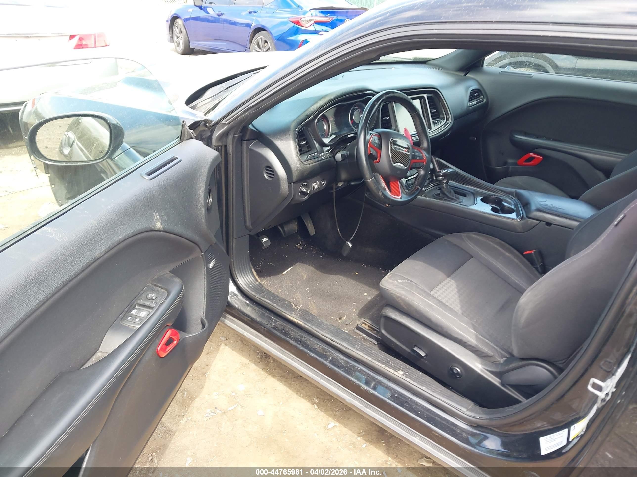 2015 Dodge Challenger R/t Black vin: 2C3CDZAT9FH712787
