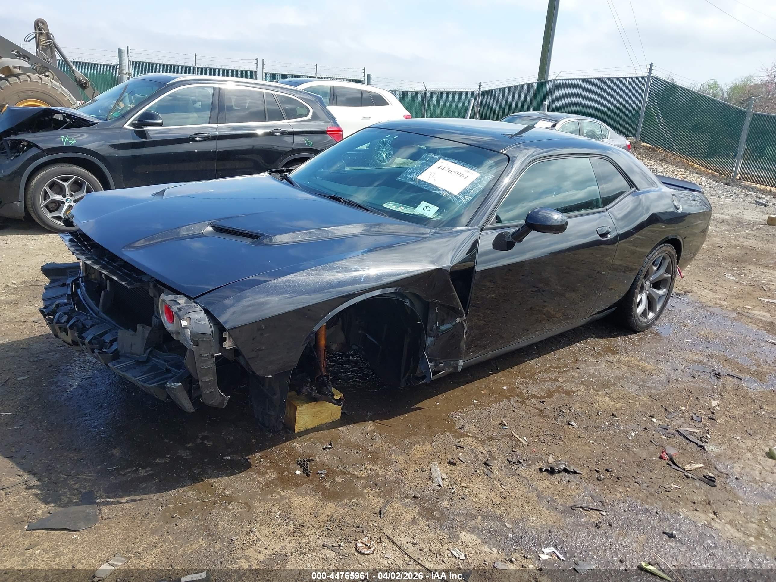 2015 Dodge Challenger R/t Black vin: 2C3CDZAT9FH712787