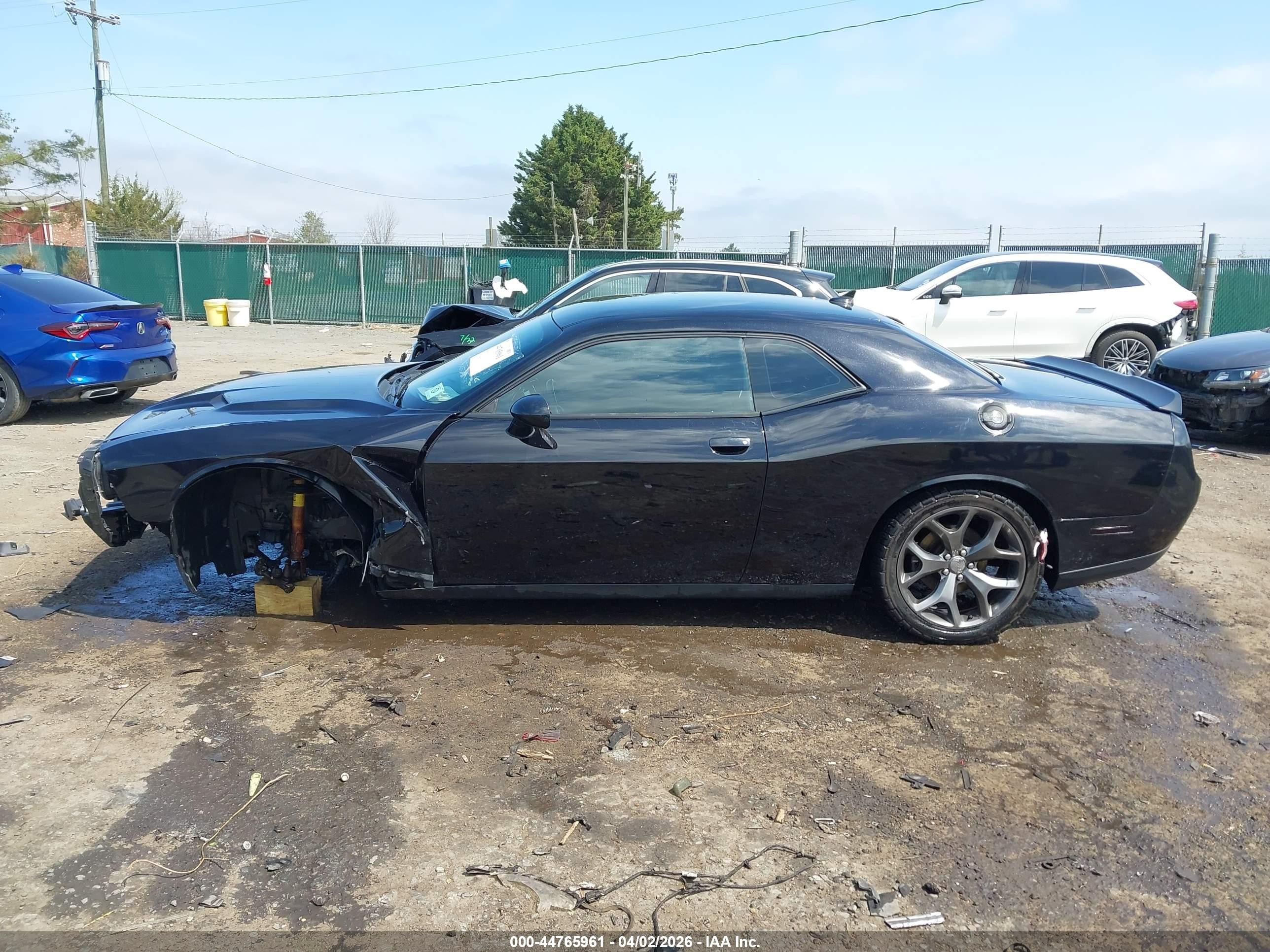 2015 Dodge Challenger R/t Black vin: 2C3CDZAT9FH712787