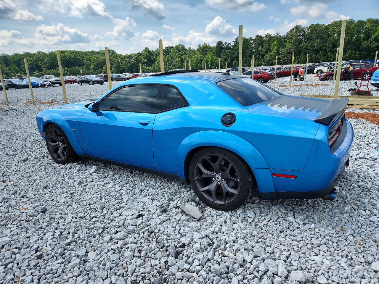2015 Dodge Challenger Sxt Blue vin: 2C3CDZAT9FH884916