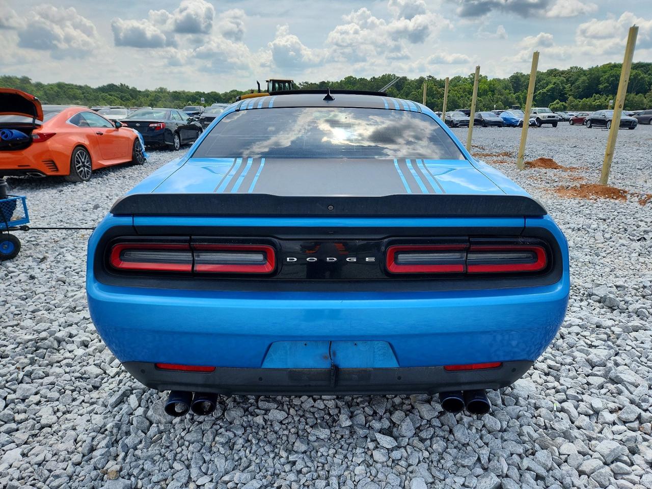 2015 Dodge Challenger Sxt Blue vin: 2C3CDZAT9FH884916