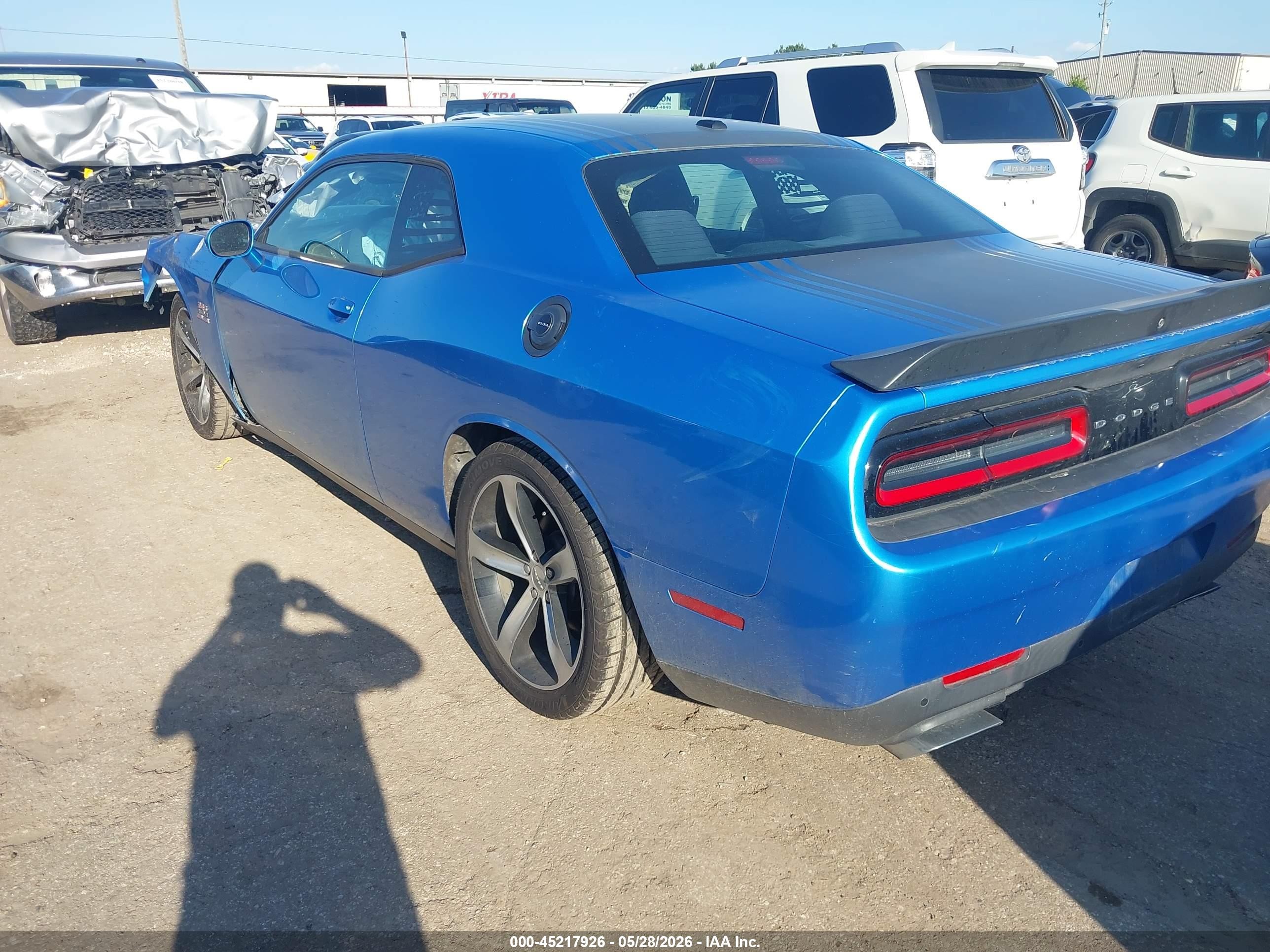 2015 Dodge Challenger R/t Shaker Blue vin: 2C3CDZAT9FH885189