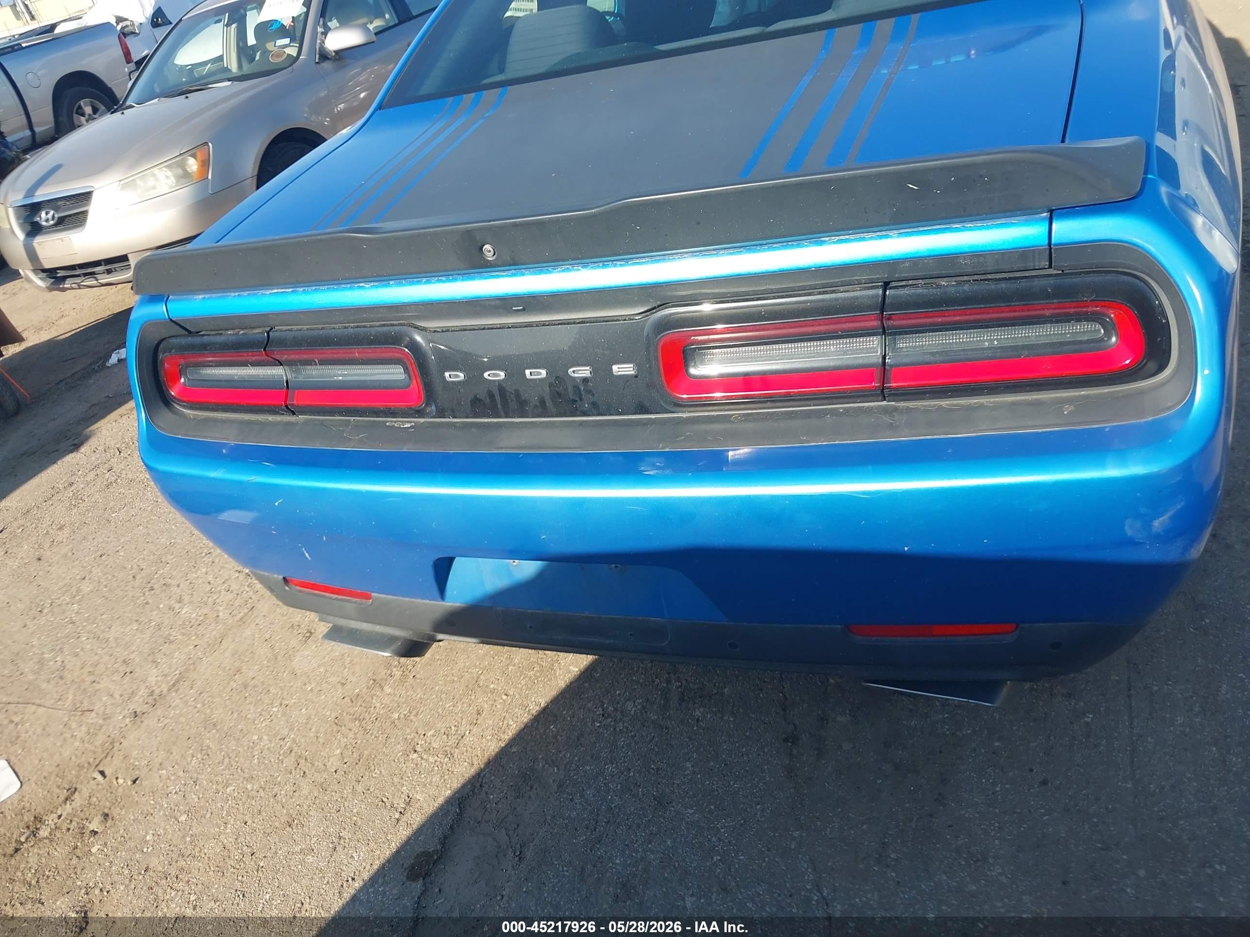 2015 Dodge Challenger R/t Shaker Blue vin: 2C3CDZAT9FH885189