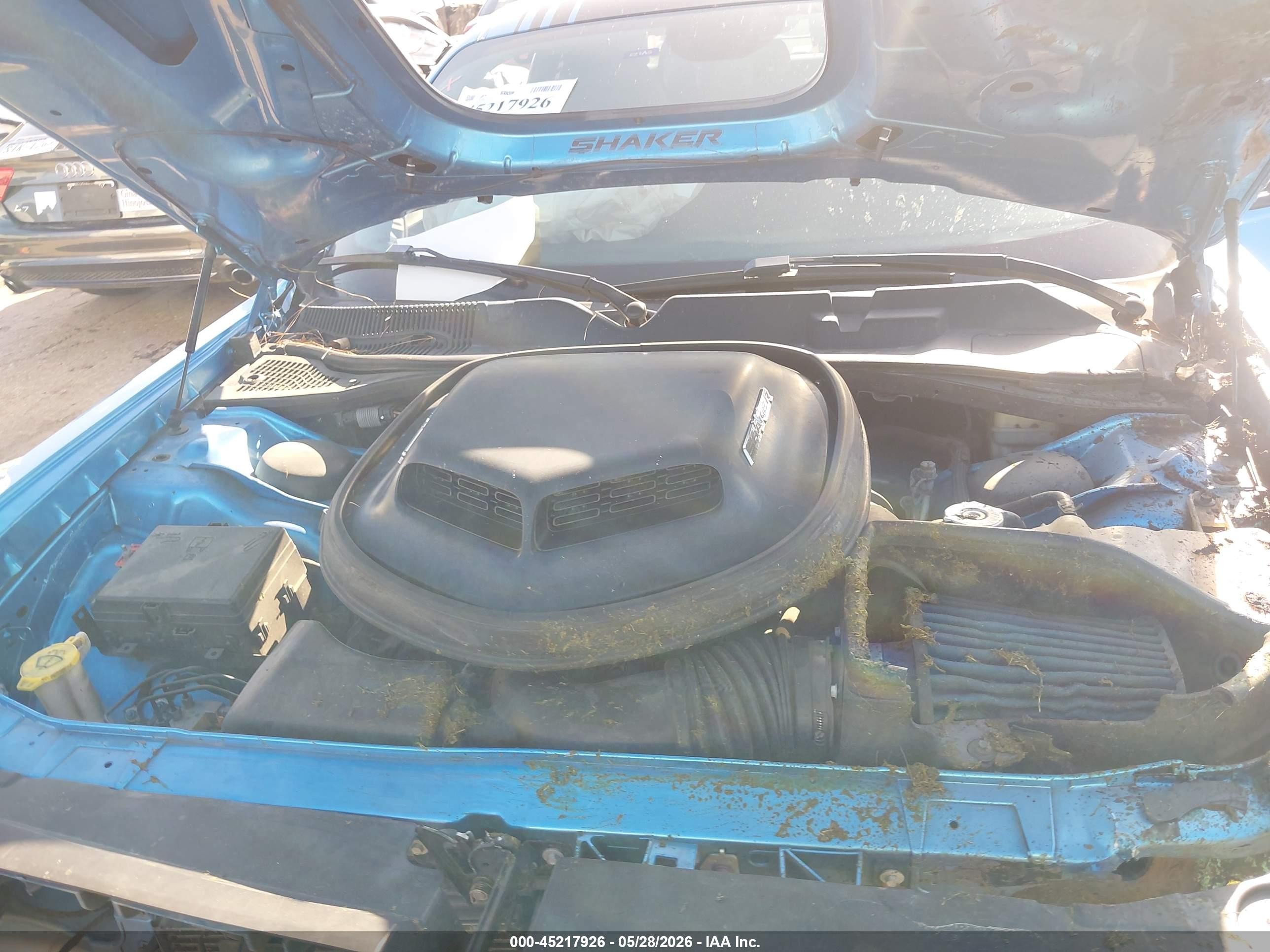 2015 Dodge Challenger R/t Shaker Blue vin: 2C3CDZAT9FH885189