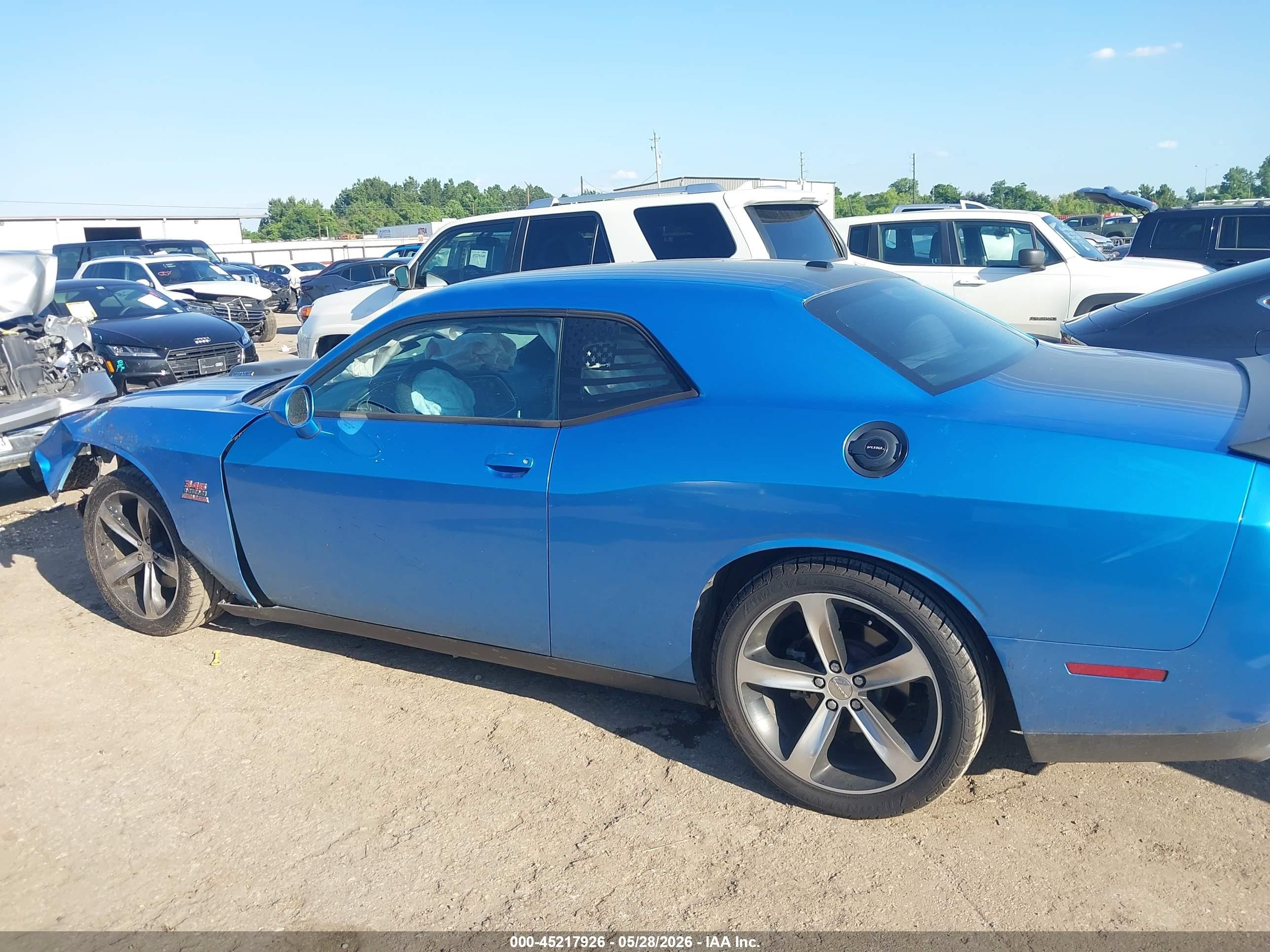 2015 Dodge Challenger R/t Shaker Blue vin: 2C3CDZAT9FH885189