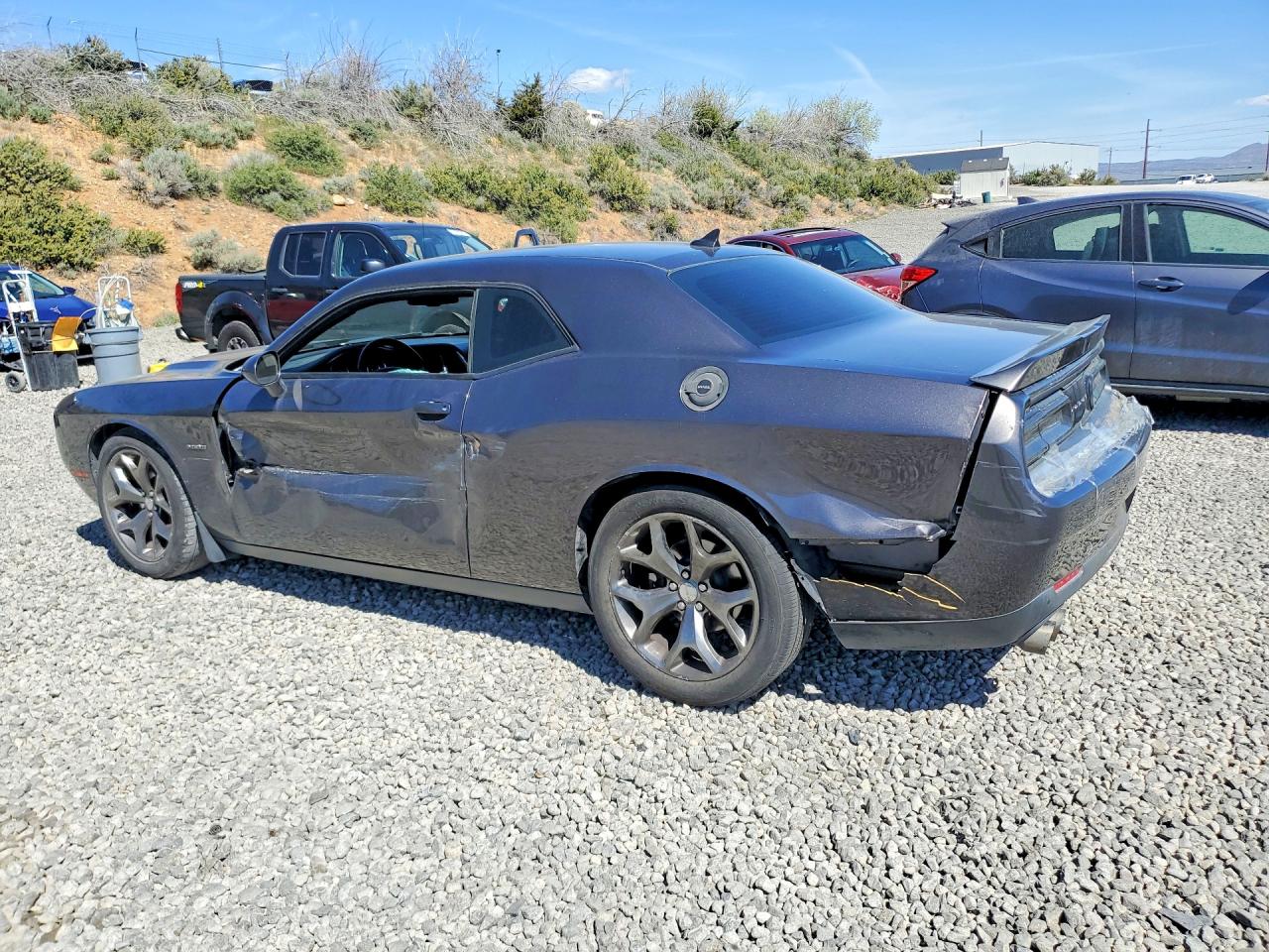 2015 Dodge Challenger Sxt Charcoal vin: 2C3CDZAT9FH924458