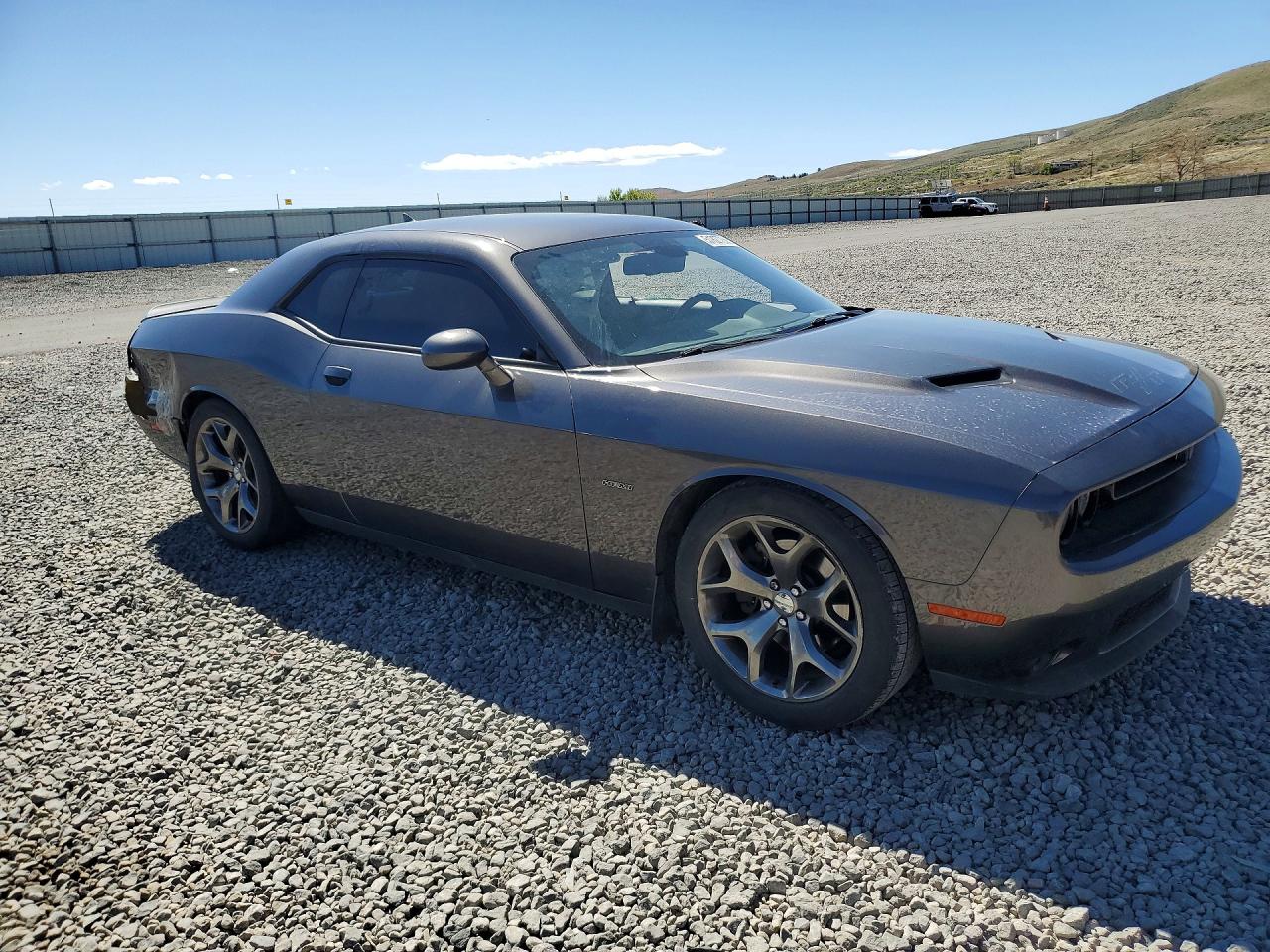 2015 Dodge Challenger Sxt Charcoal vin: 2C3CDZAT9FH924458