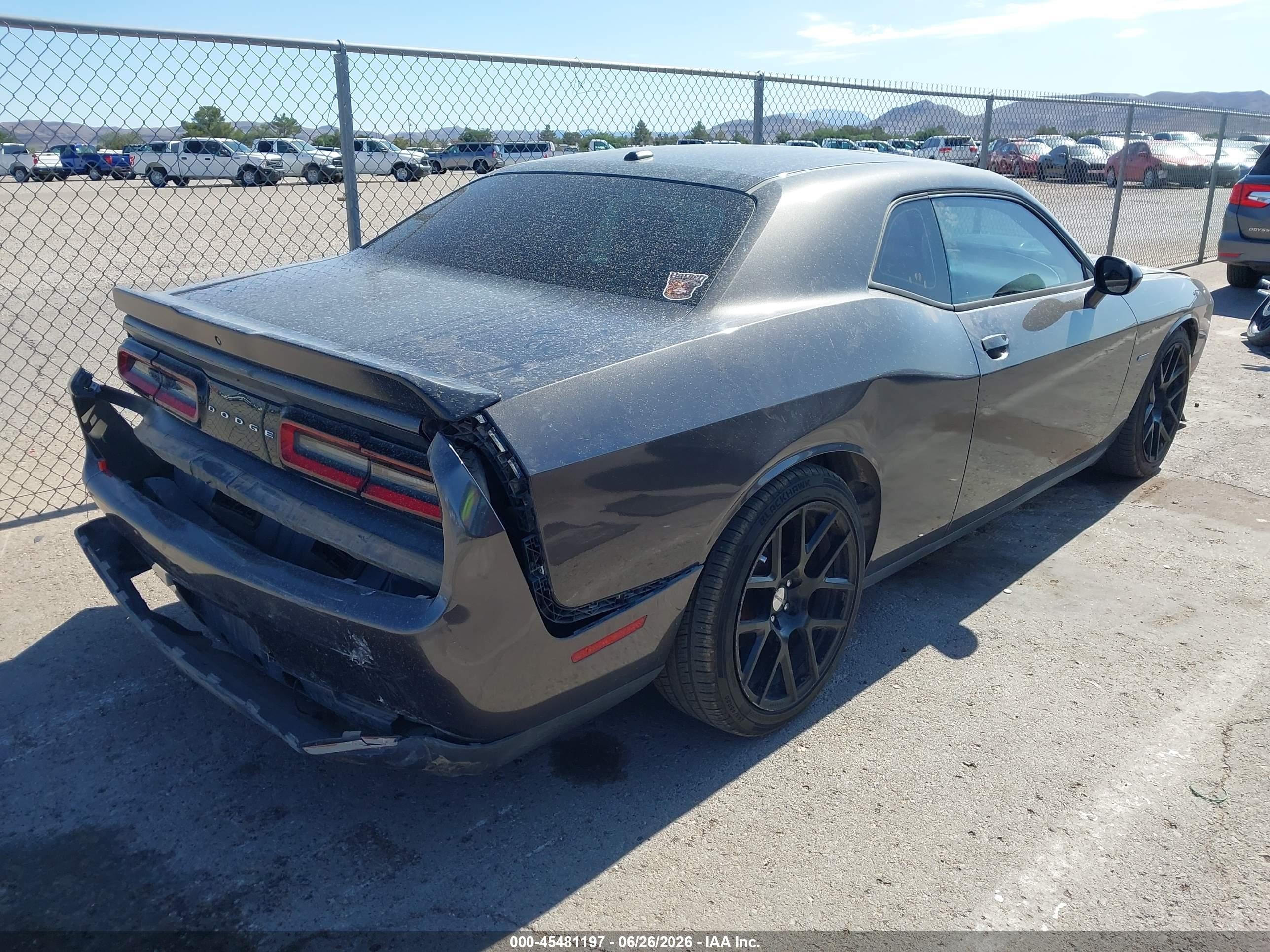 2015 Dodge Challenger R/t Shaker Gray vin: 2C3CDZATXFH889008