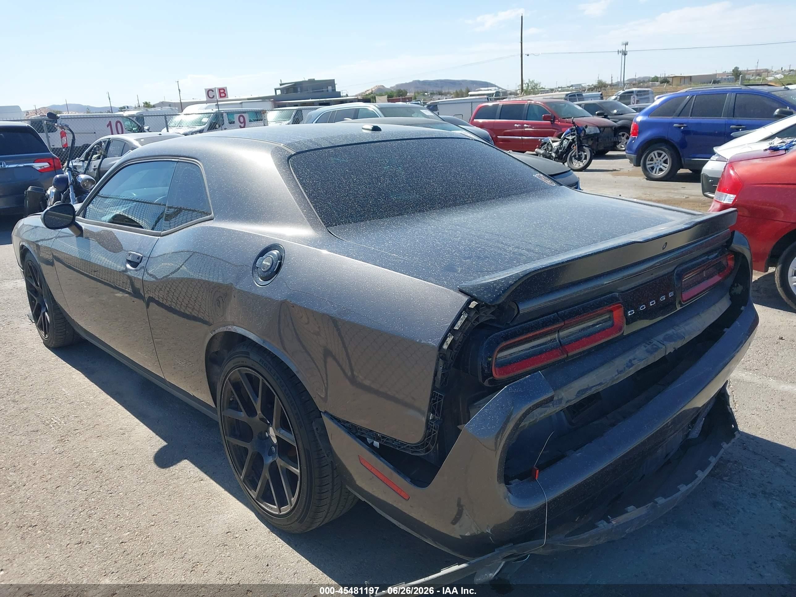 2015 Dodge Challenger R/t Shaker Gray vin: 2C3CDZATXFH889008
