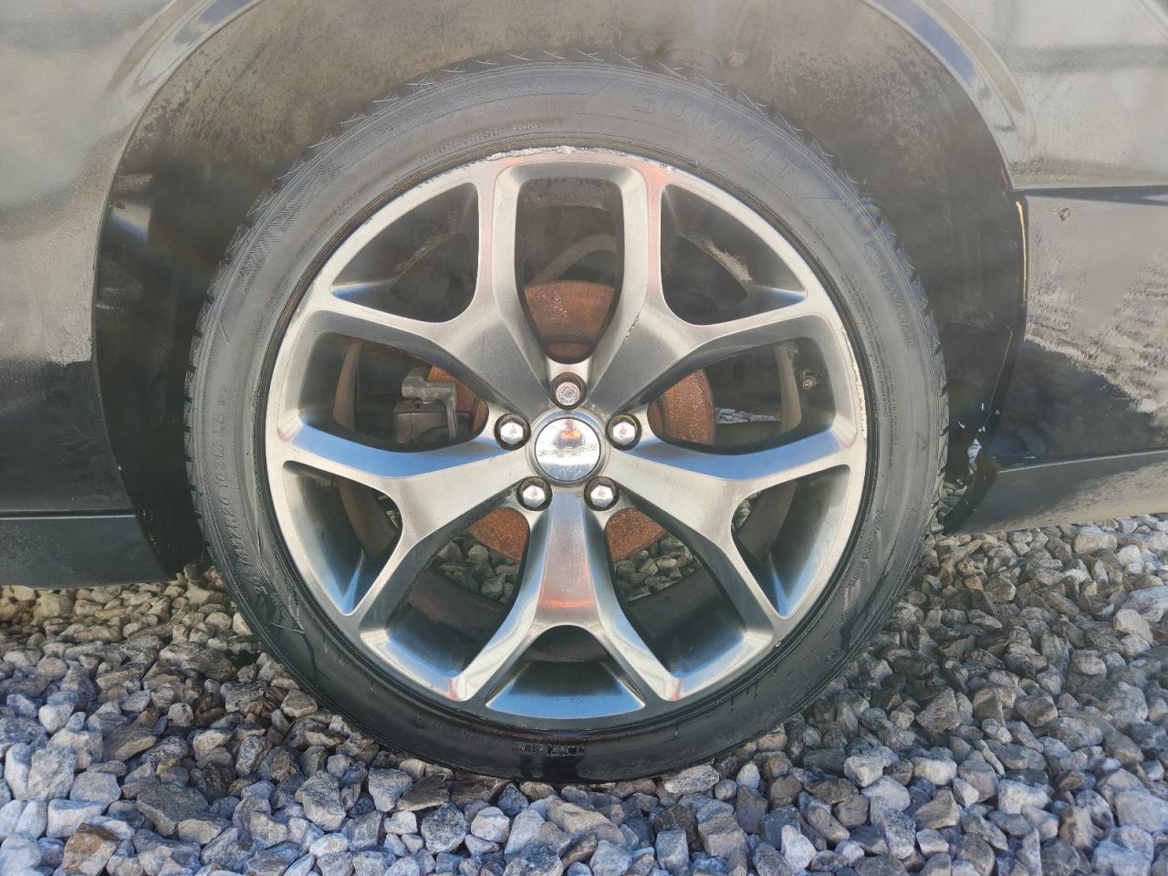 2015 Dodge Challenger Sxt Plus Black vin: 2C3CDZBG0FH736848 Damage: Left Rear Wheel, Curb Rash, 5 To 6 Inches
