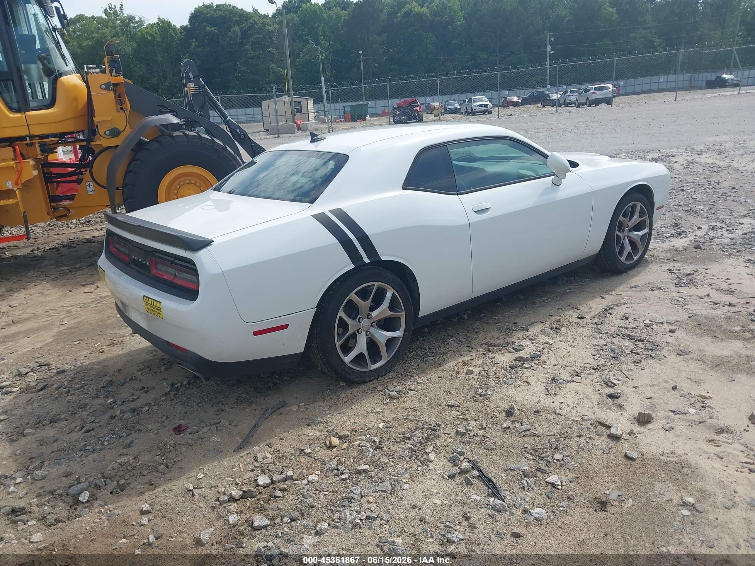 2015 Dodge Challenger Sxt Plus Белый vin: 2C3CDZBG0FH805053