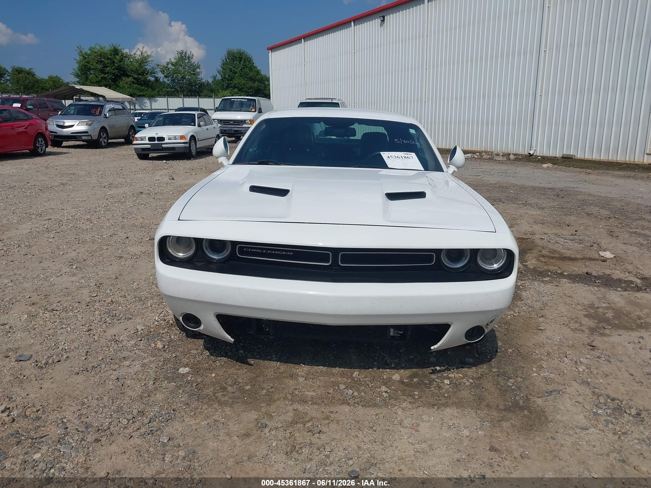 2015 Dodge Challenger Sxt Plus Белый vin: 2C3CDZBG0FH805053