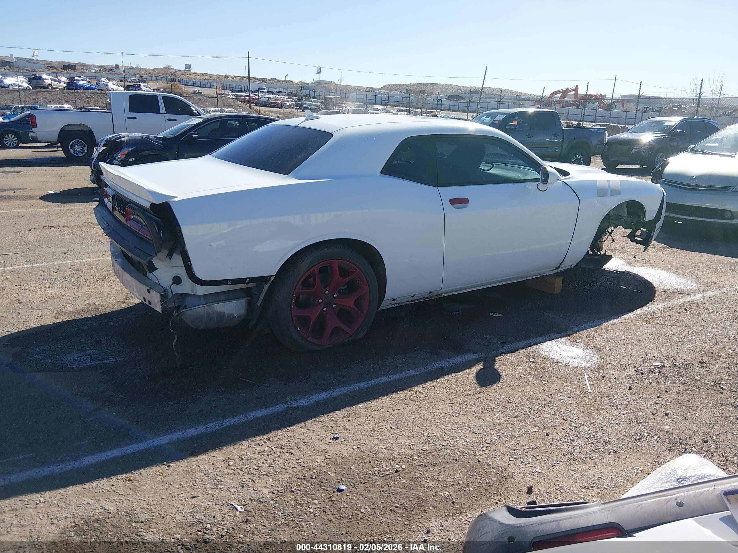2015 Dodge Challenger Sxt Plus White vin: 2C3CDZBG0FH850736