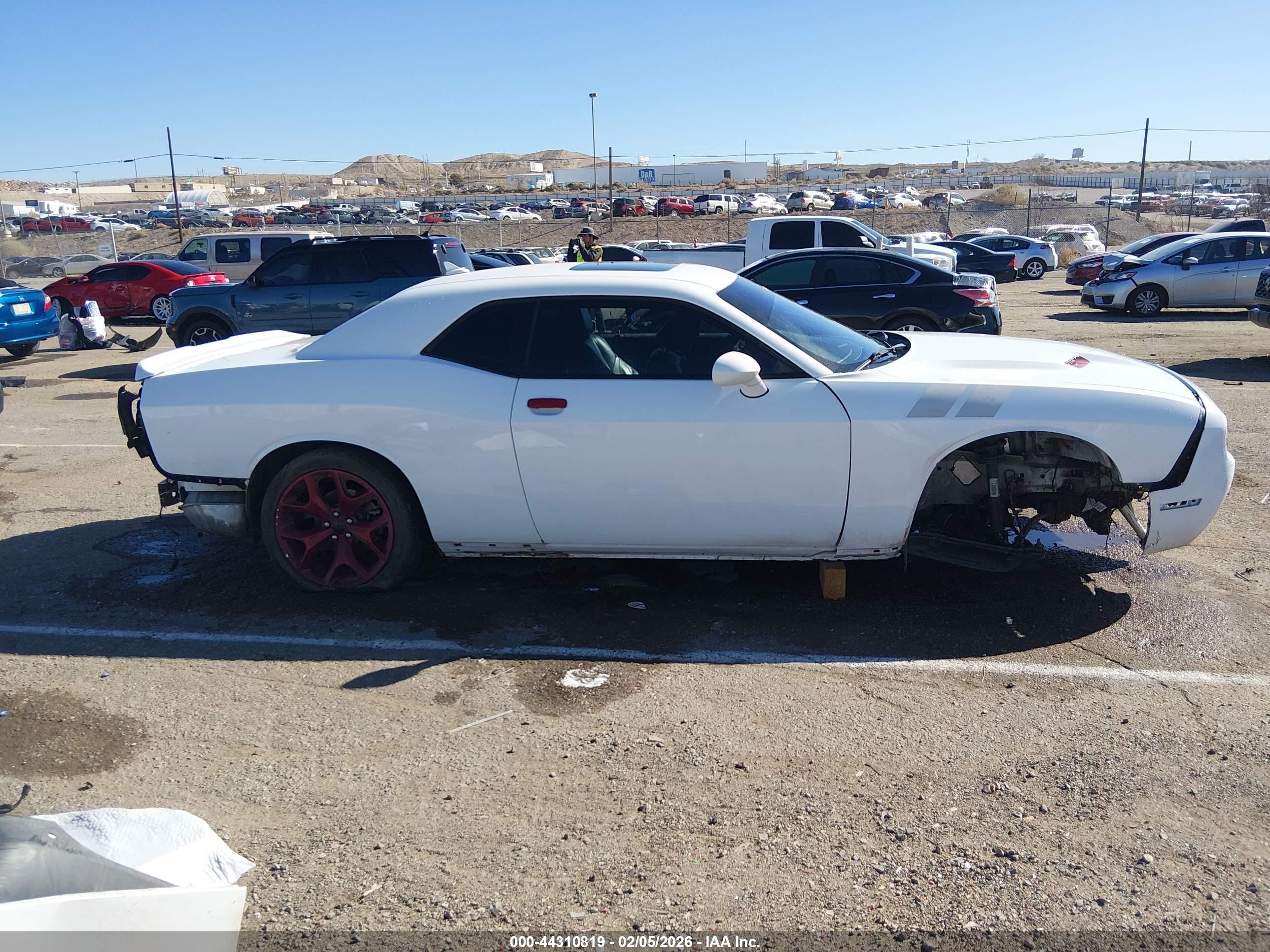 2015 Dodge Challenger Sxt Plus White vin: 2C3CDZBG0FH850736