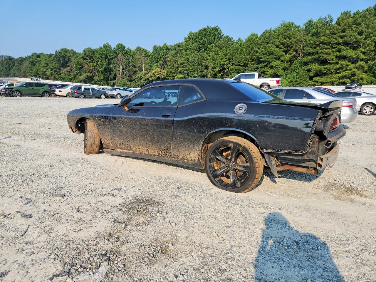 2015 Dodge Challenger Sxt Plus Черный vin: 2C3CDZBG1FH717712