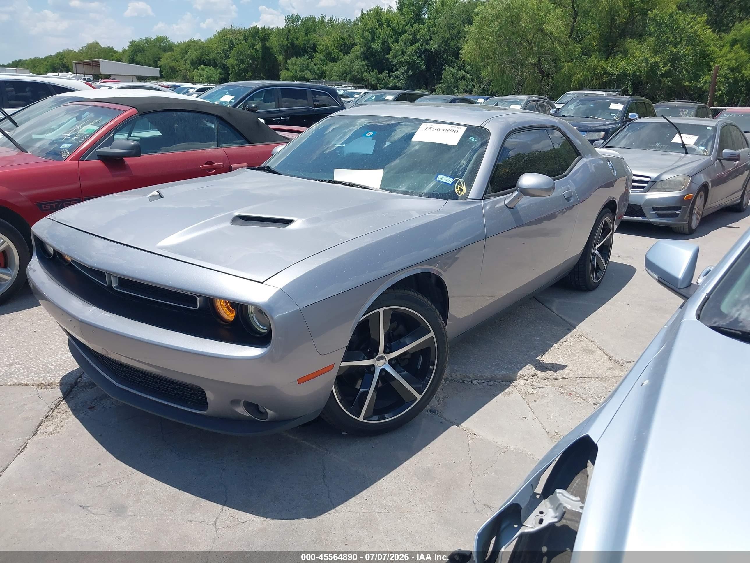 2015 Dodge Challenger Sxt Plus Silver vin: 2C3CDZBG1FH719220