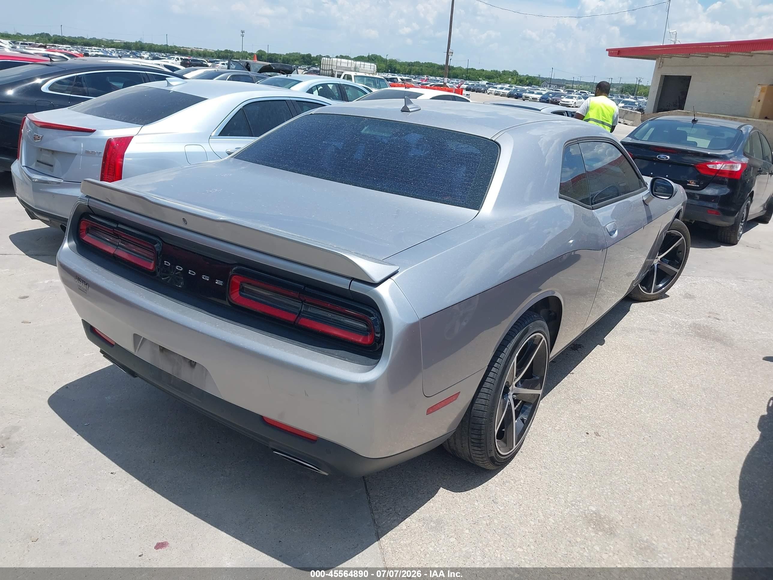 2015 Dodge Challenger Sxt Plus Silver vin: 2C3CDZBG1FH719220