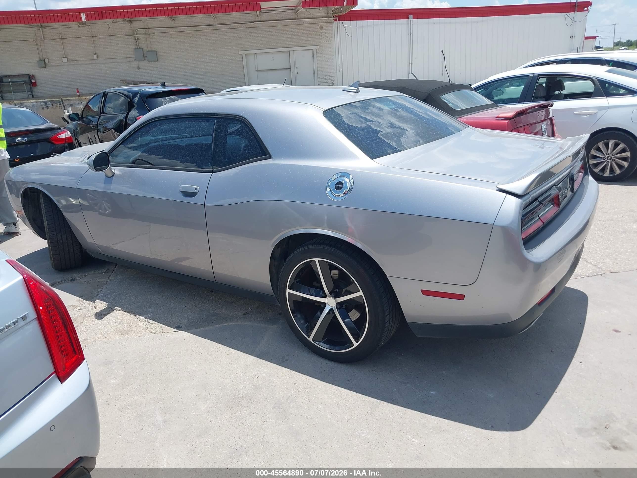 2015 Dodge Challenger Sxt Plus Silver vin: 2C3CDZBG1FH719220